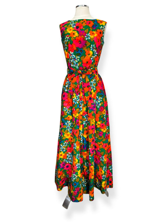 Front 1960s Sun Fashions Palazzo Jumpsuit S