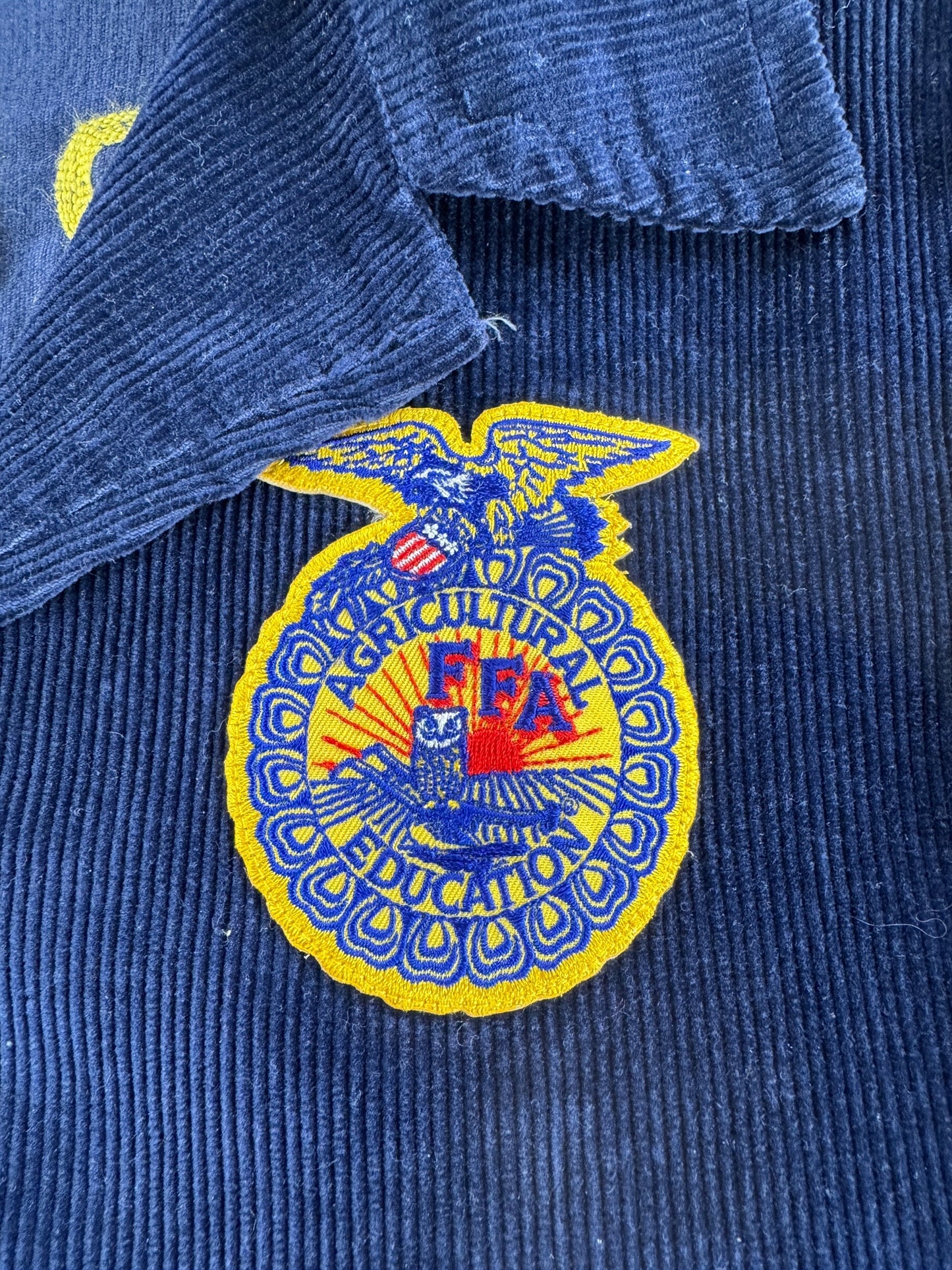 Patch on Vintage North Lake Oregon FFA Jacket SZ 40