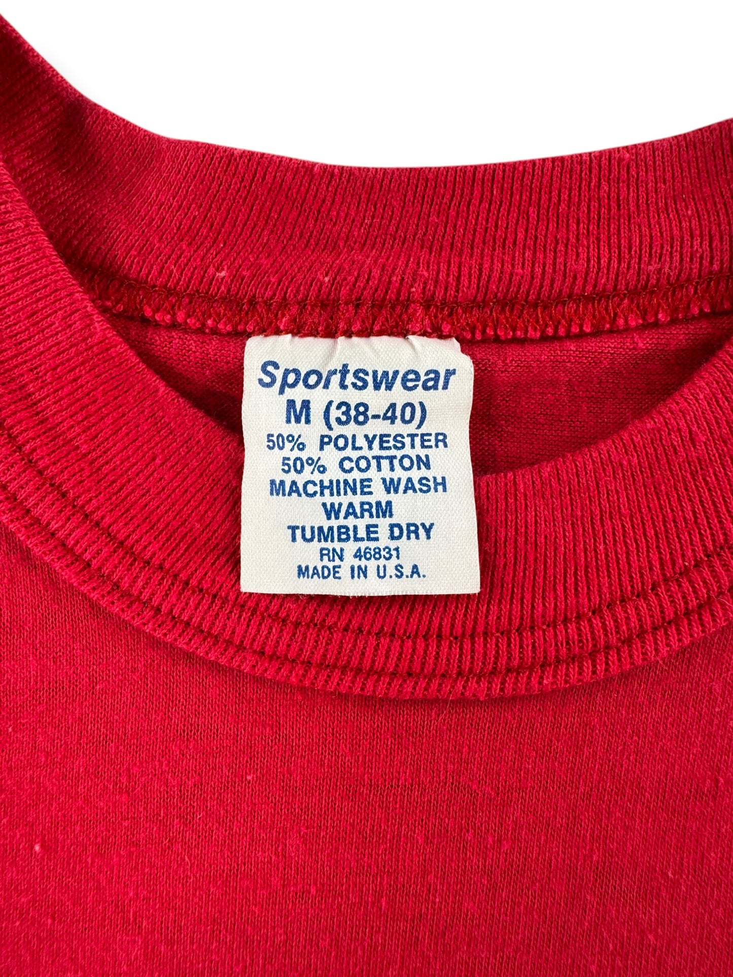 Tag on Vintage 1970s Tab Tee SZ M (Fits S)