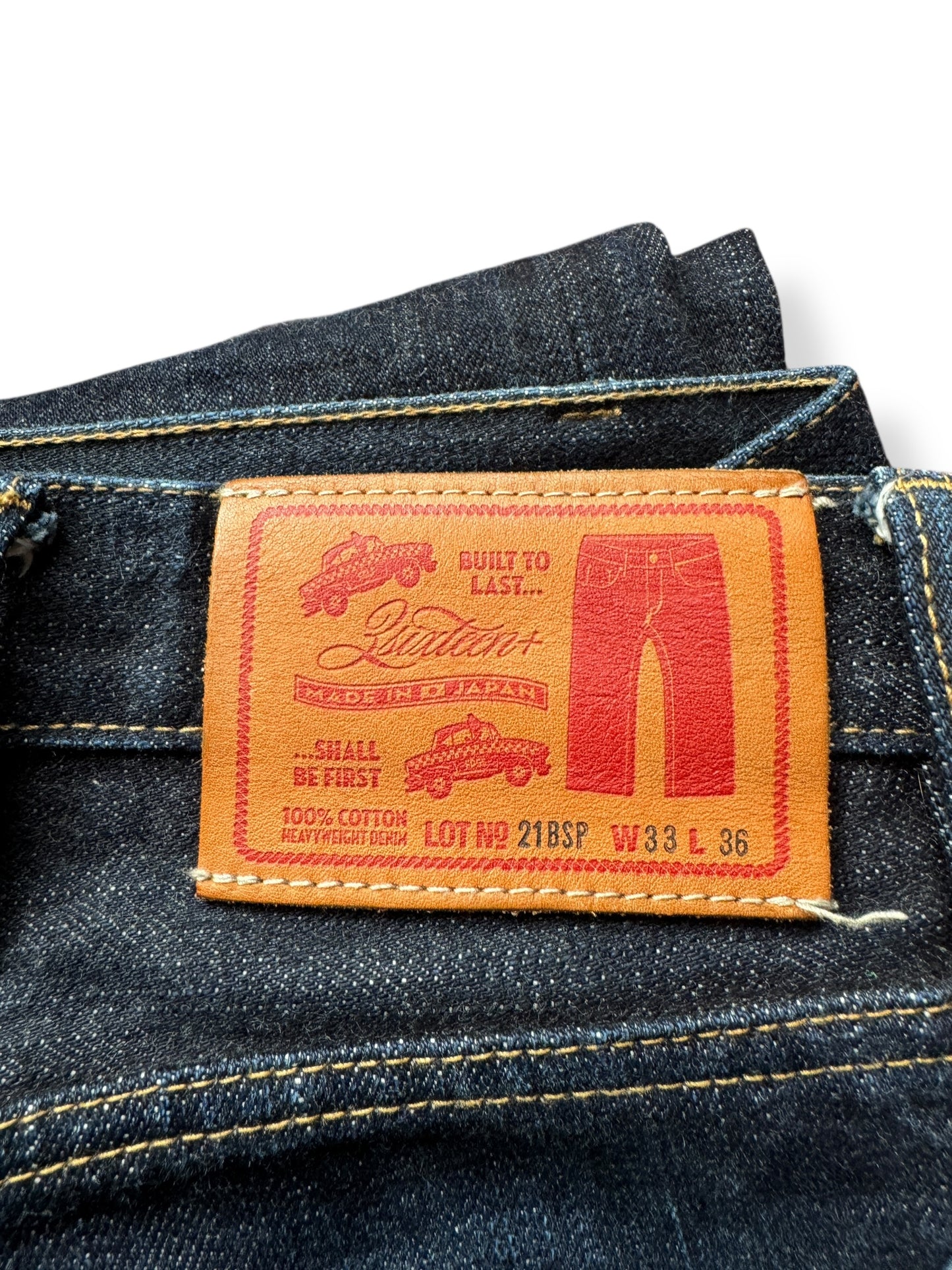 3sixteen 21BSP Tapered Fit Japanese Selvedge Jeans Few Washes W34