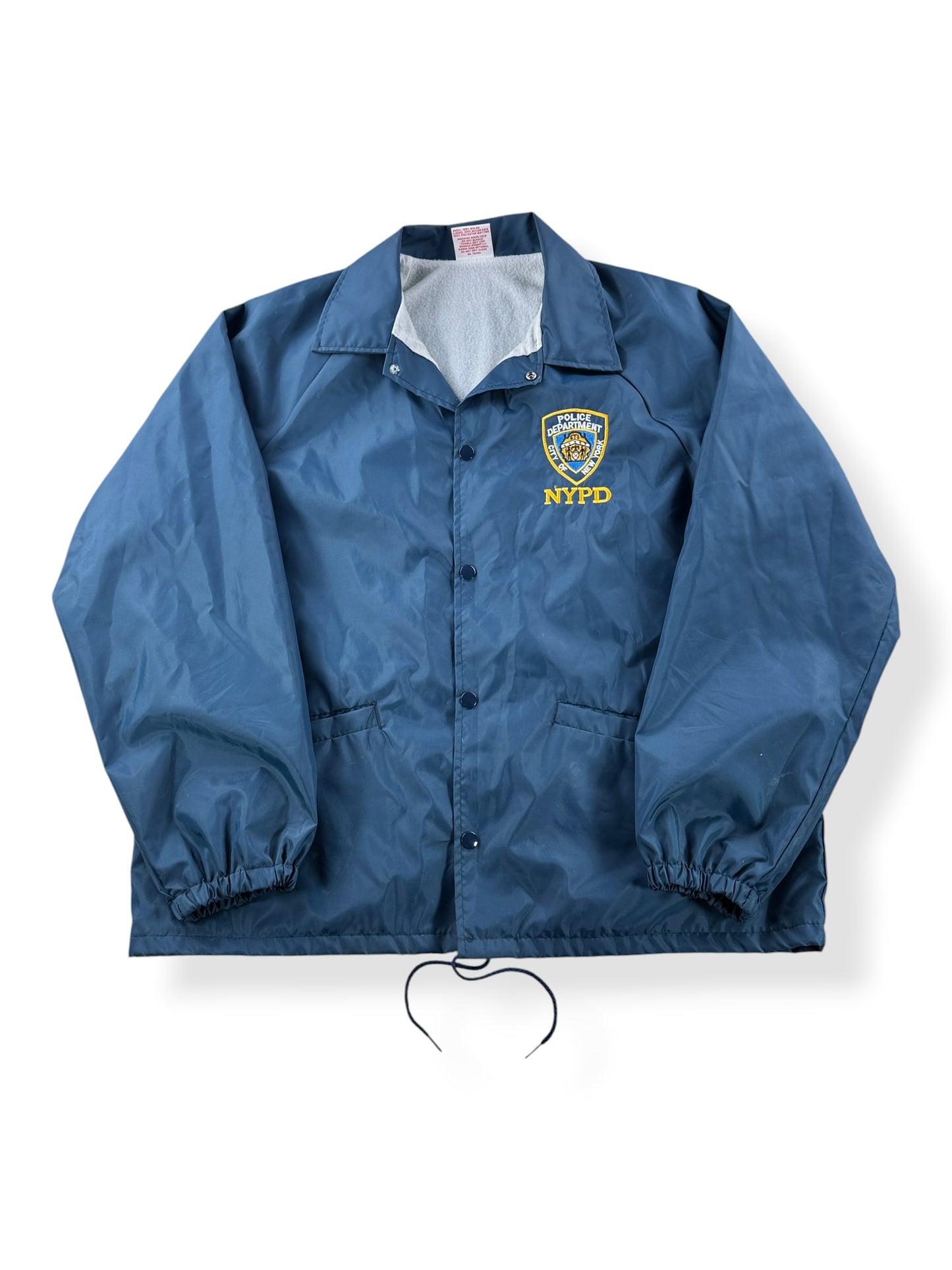 Front of Vintage NYPD Rudy Giuliani Cosplay Jacket SZ L