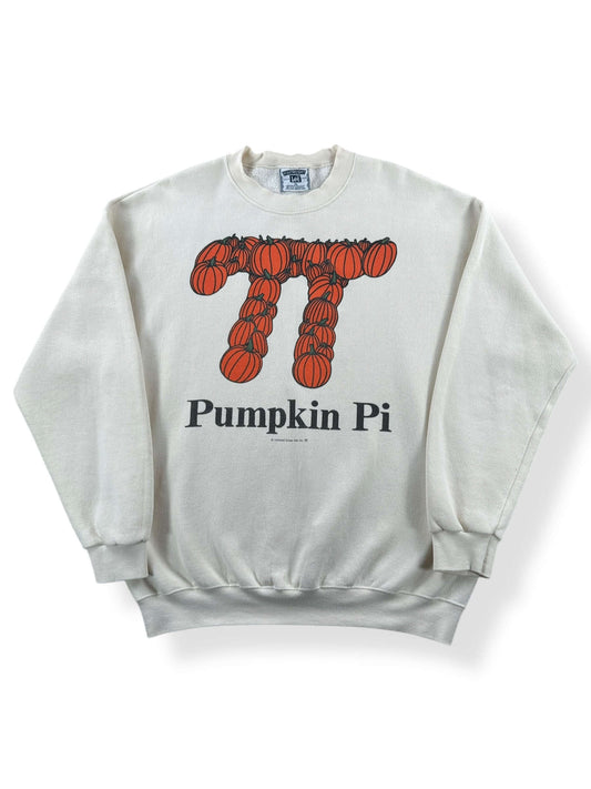 Front of Vintage Pumpkin Pi Crewneck SZ XL