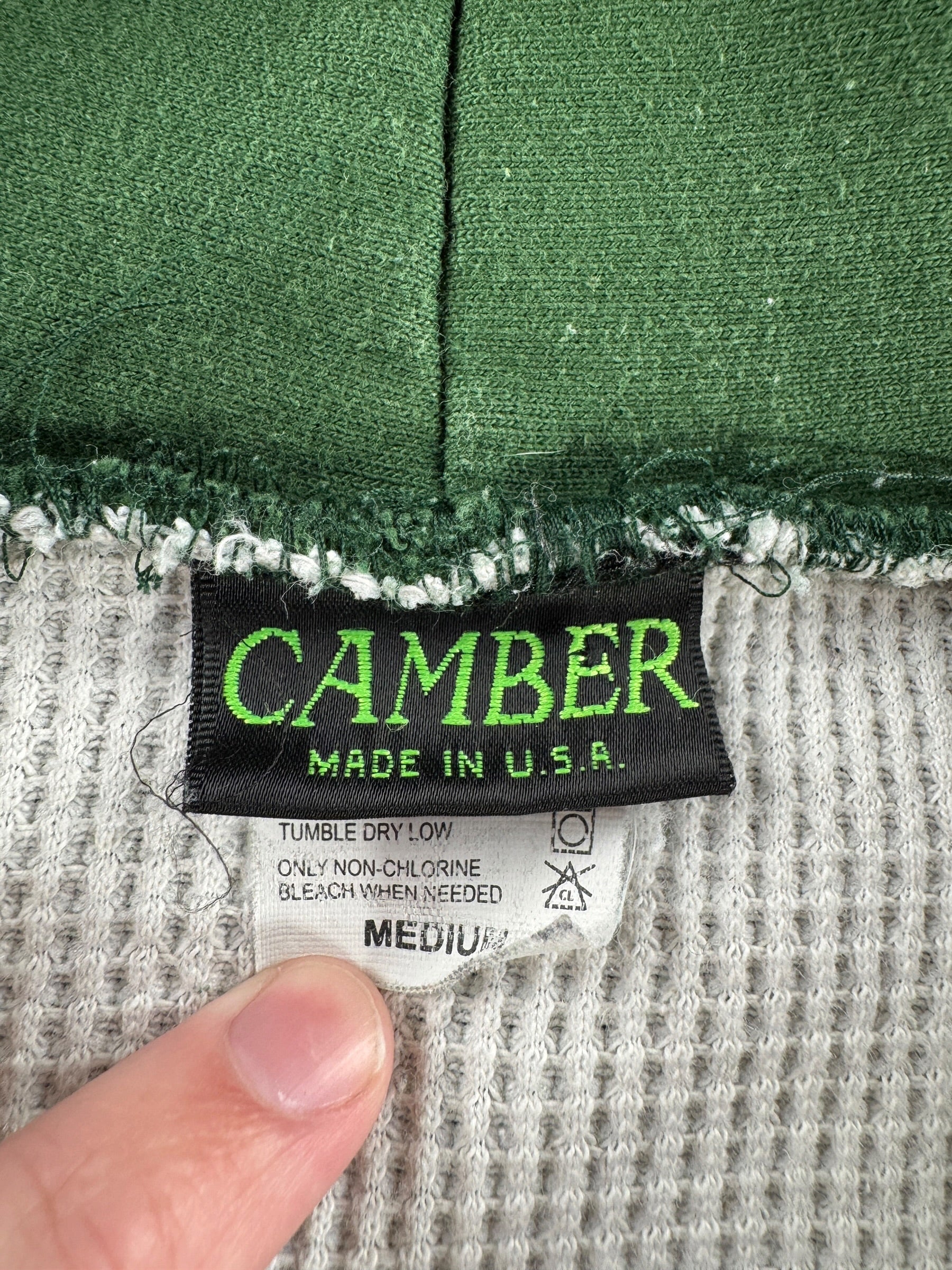 Tag on Vintage Camber Waffle Lined Zip Up Hoodie SZ M