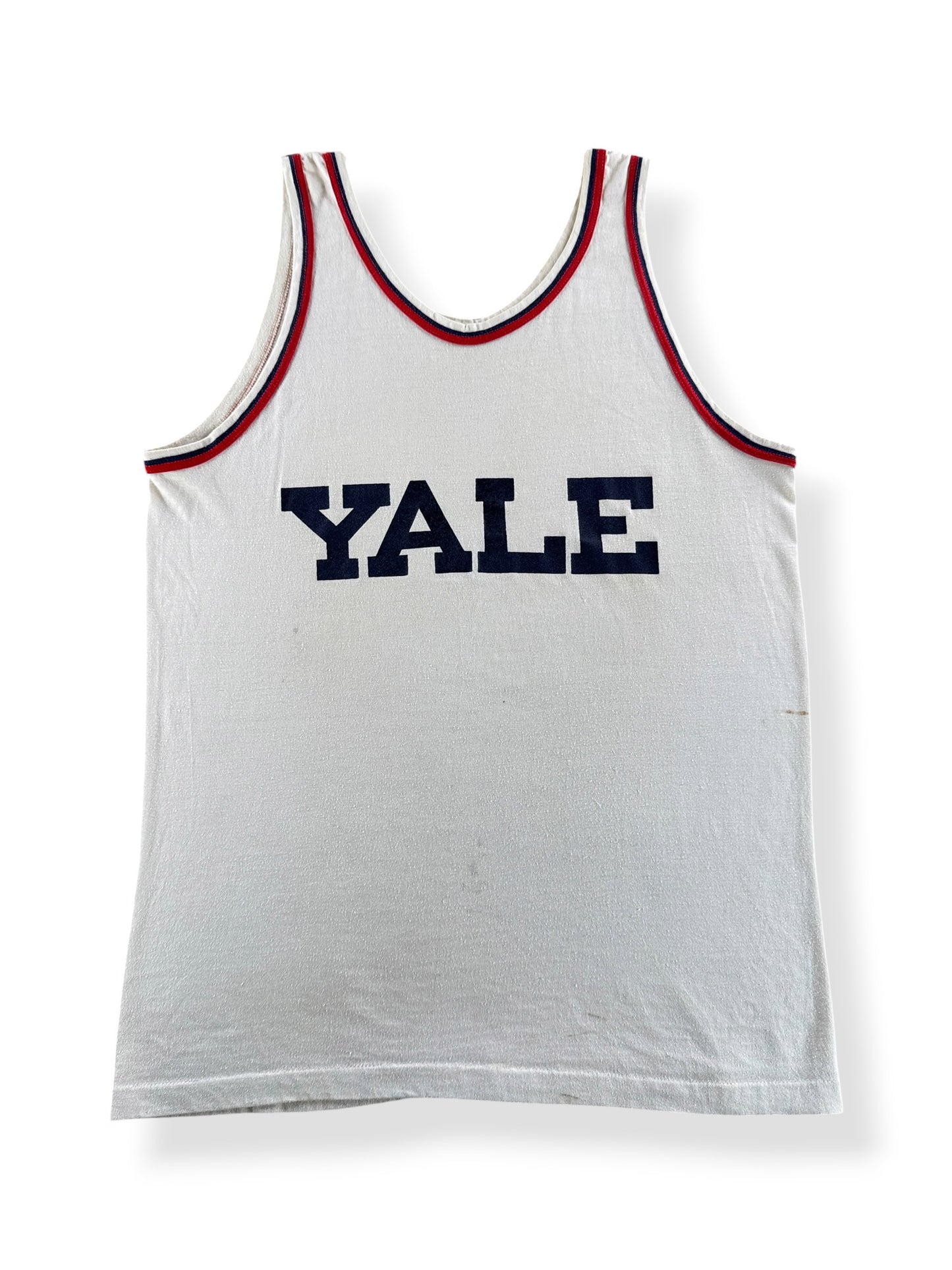 Front of Vintage Yale Tank Top SZ S
