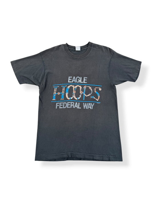 Front of Vintage Eagle Hoops Federal Way Tee SZ L (Fits M)