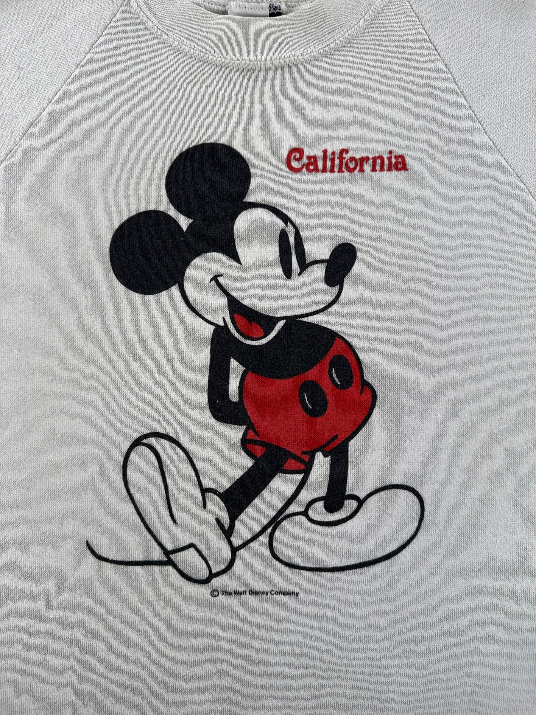 Graphic of Vintage 80s Mickey California Chopper Crewneck SZ M (Fits S)