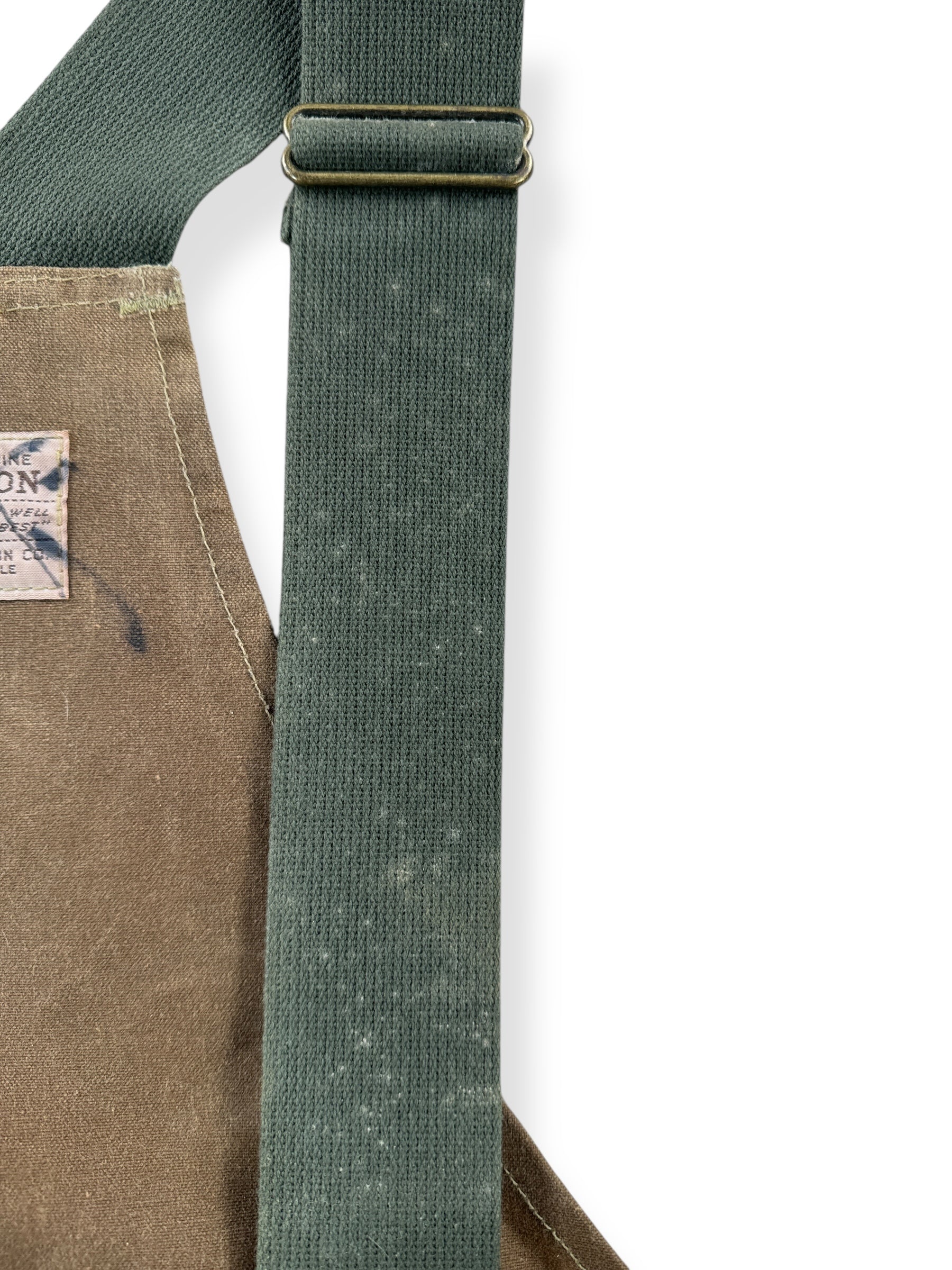 Staining on Filson Tin Cloth Game Bag SZ M