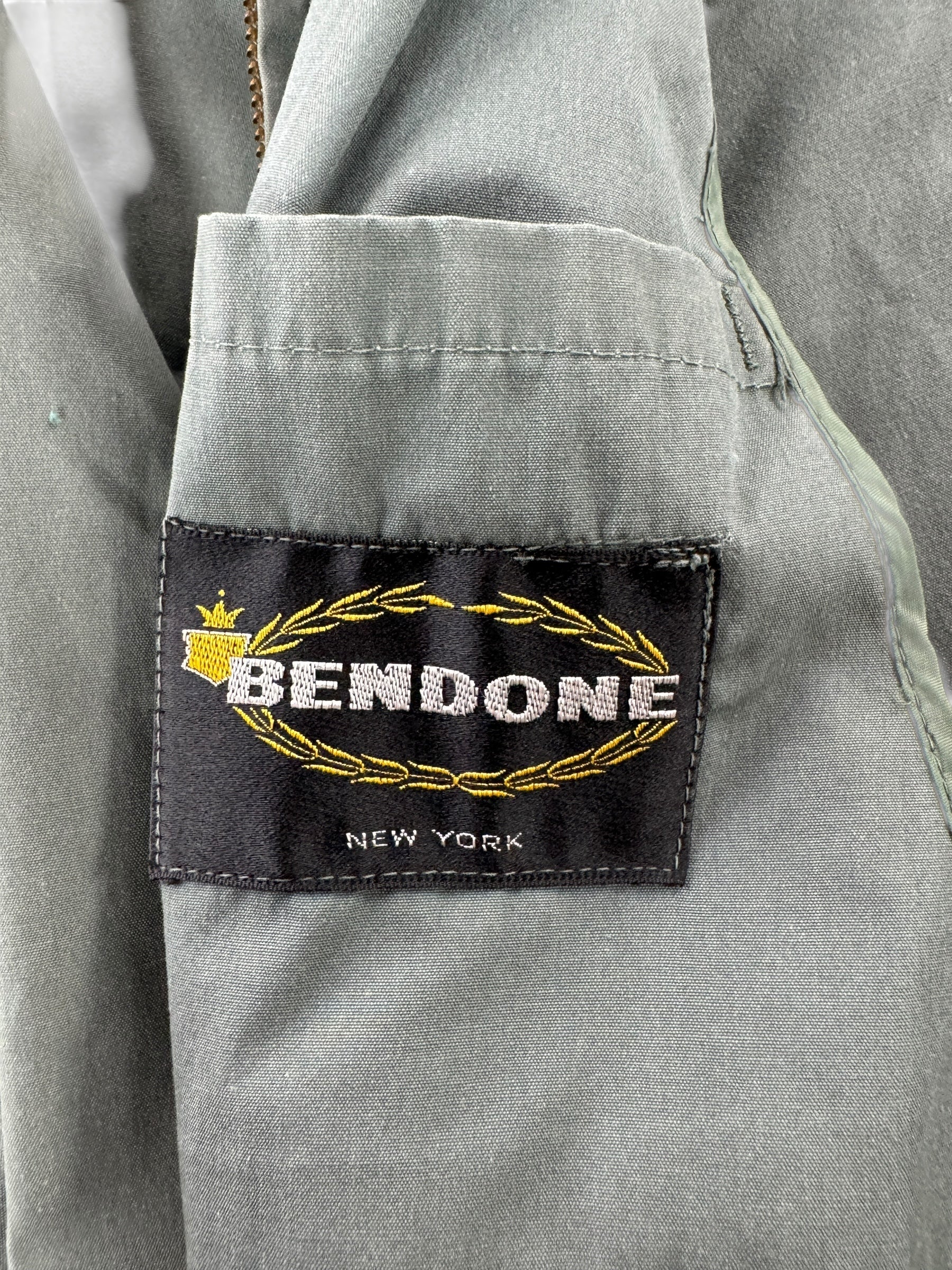 Label on Vintage Men's Water Repellant Jacket AG-274 SZ 46L