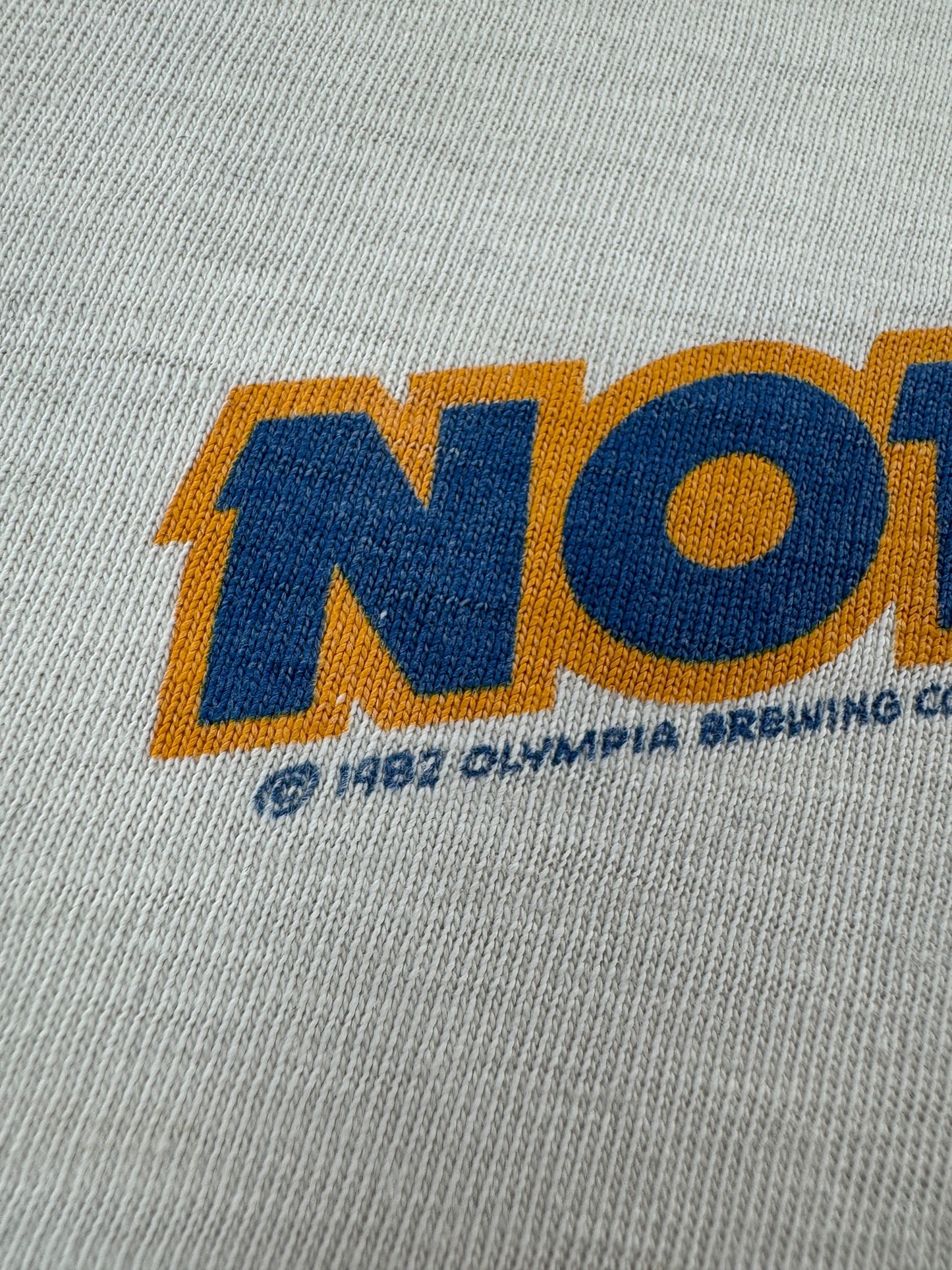 Trademark Date on Vintage 1982 Olympia Capital City Marathon Thrasher Tee SZ L