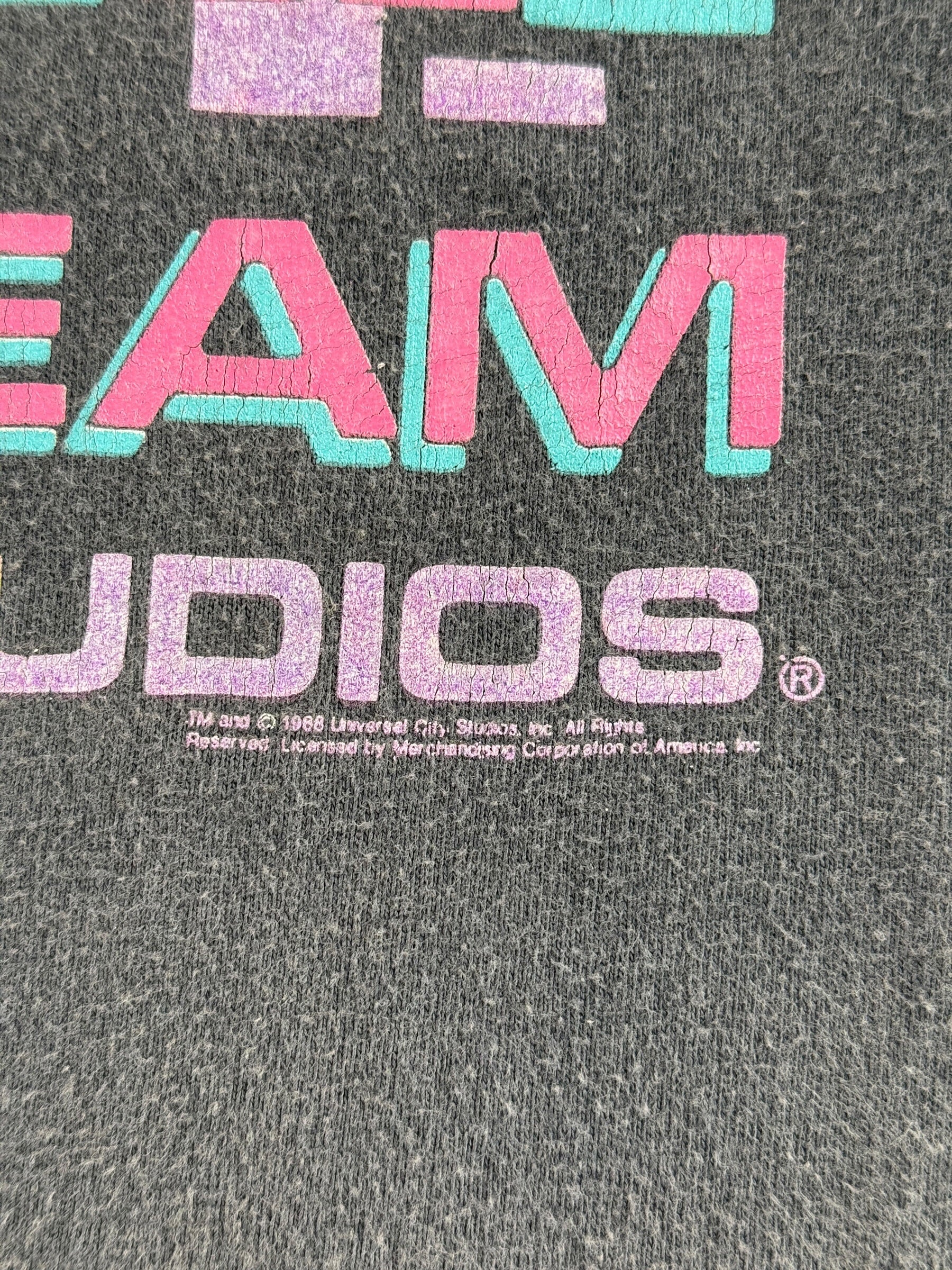 Copyright on Vintage Miami Vice Stunt Team Tee SZ M (Fits S)