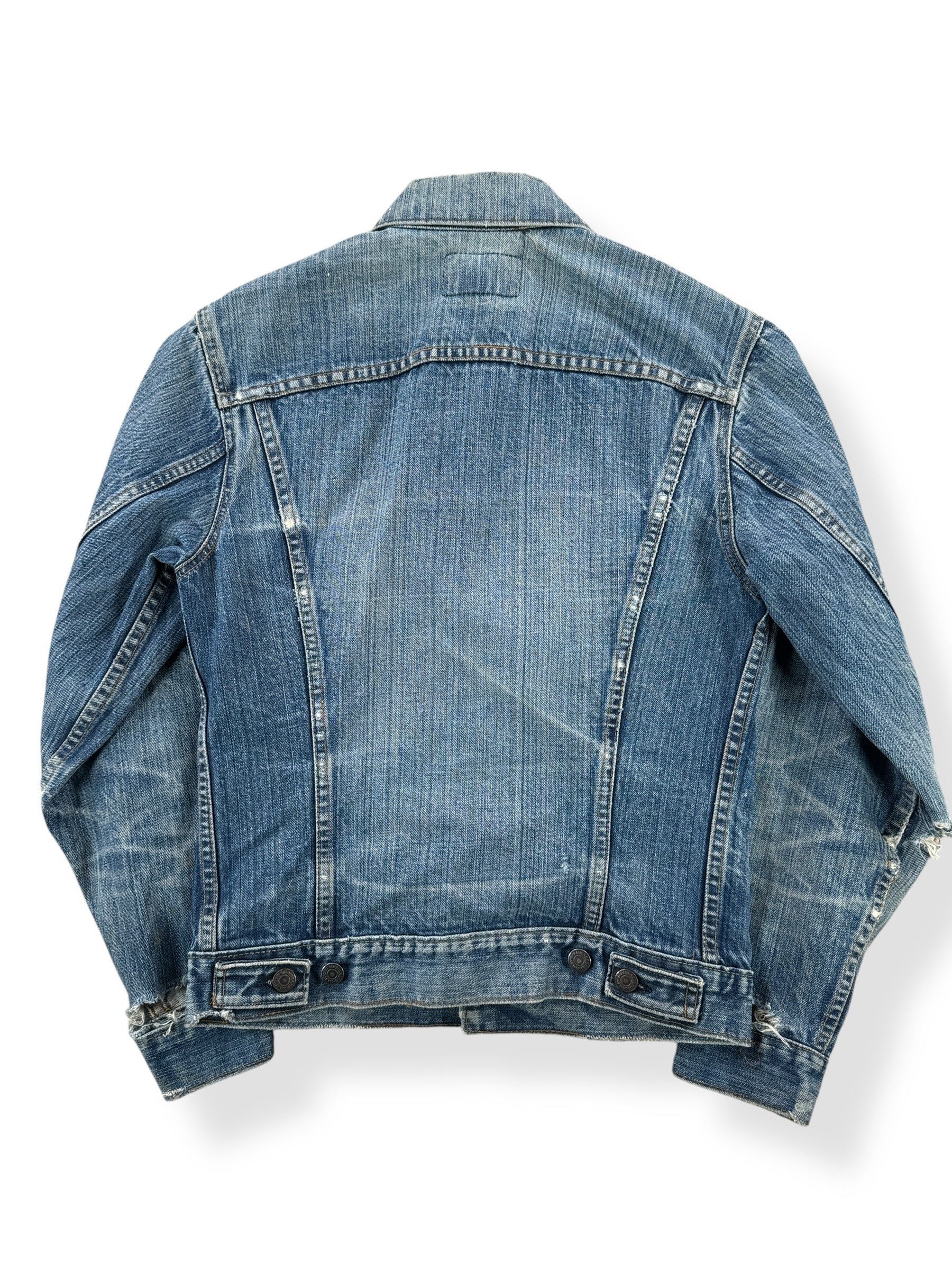 Back of Vintage Levis 2 Pocket Trucker Jacket SZ S