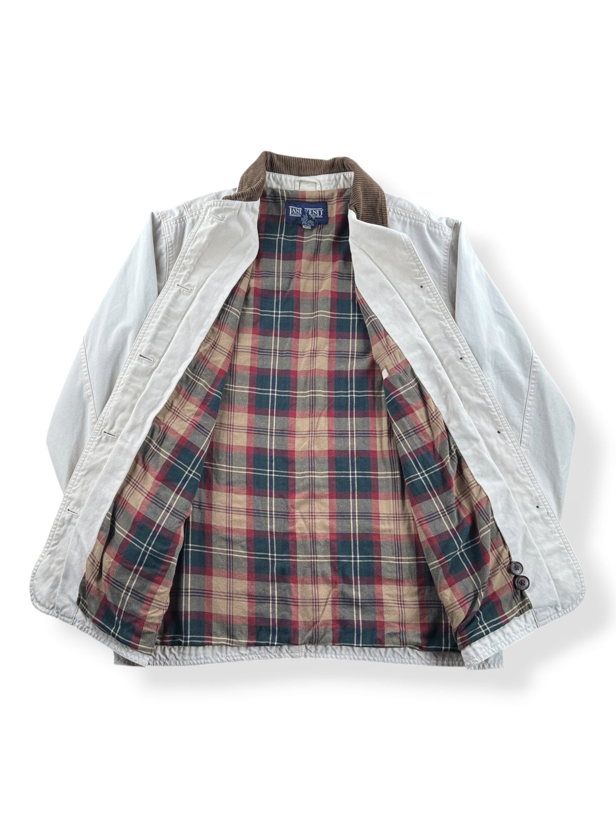 Inside of Vintage Land's End Barn Coat SZ M