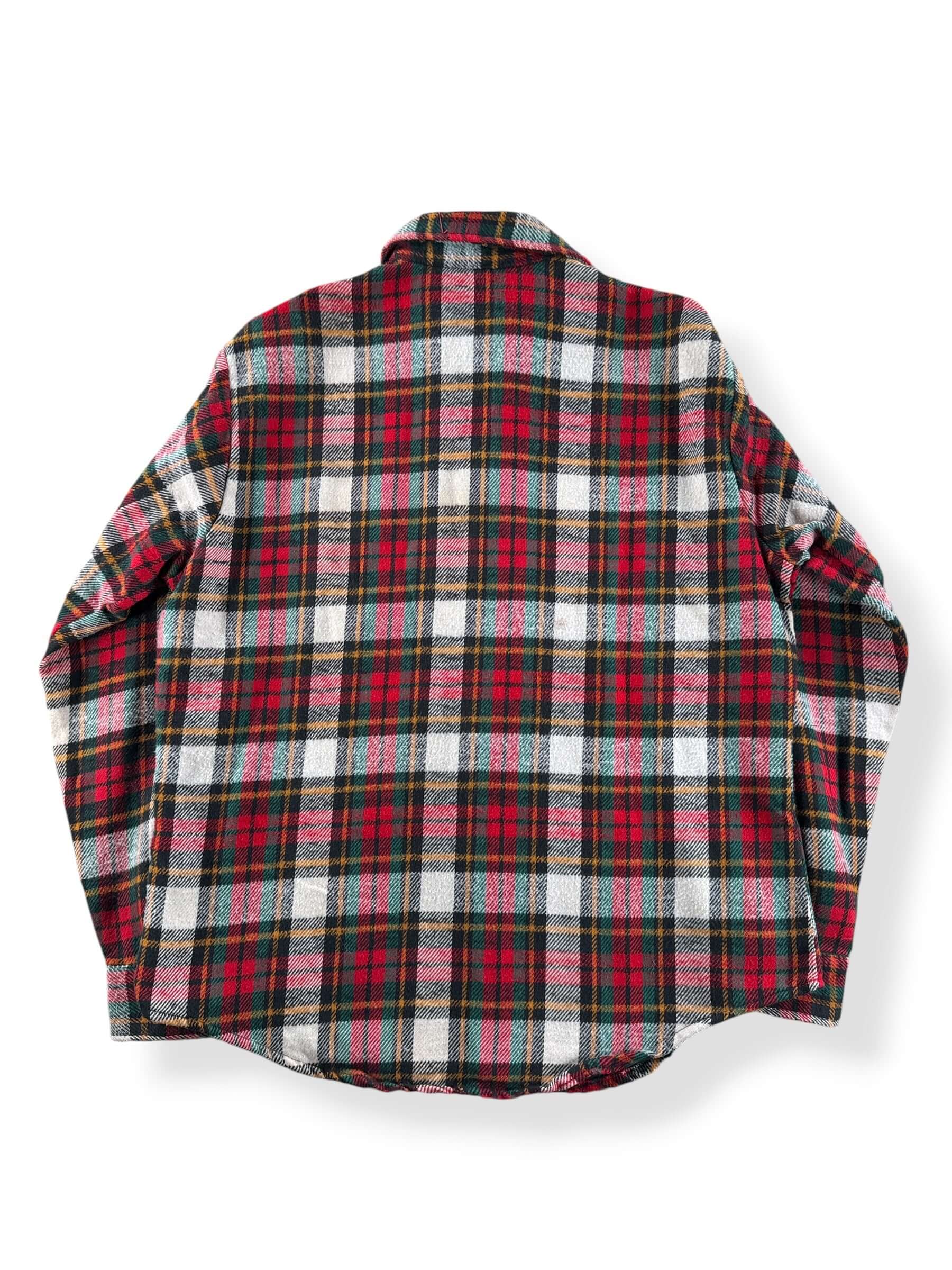Back of Vintage Big Mac Cotton Poly Blend Flannel SZ L