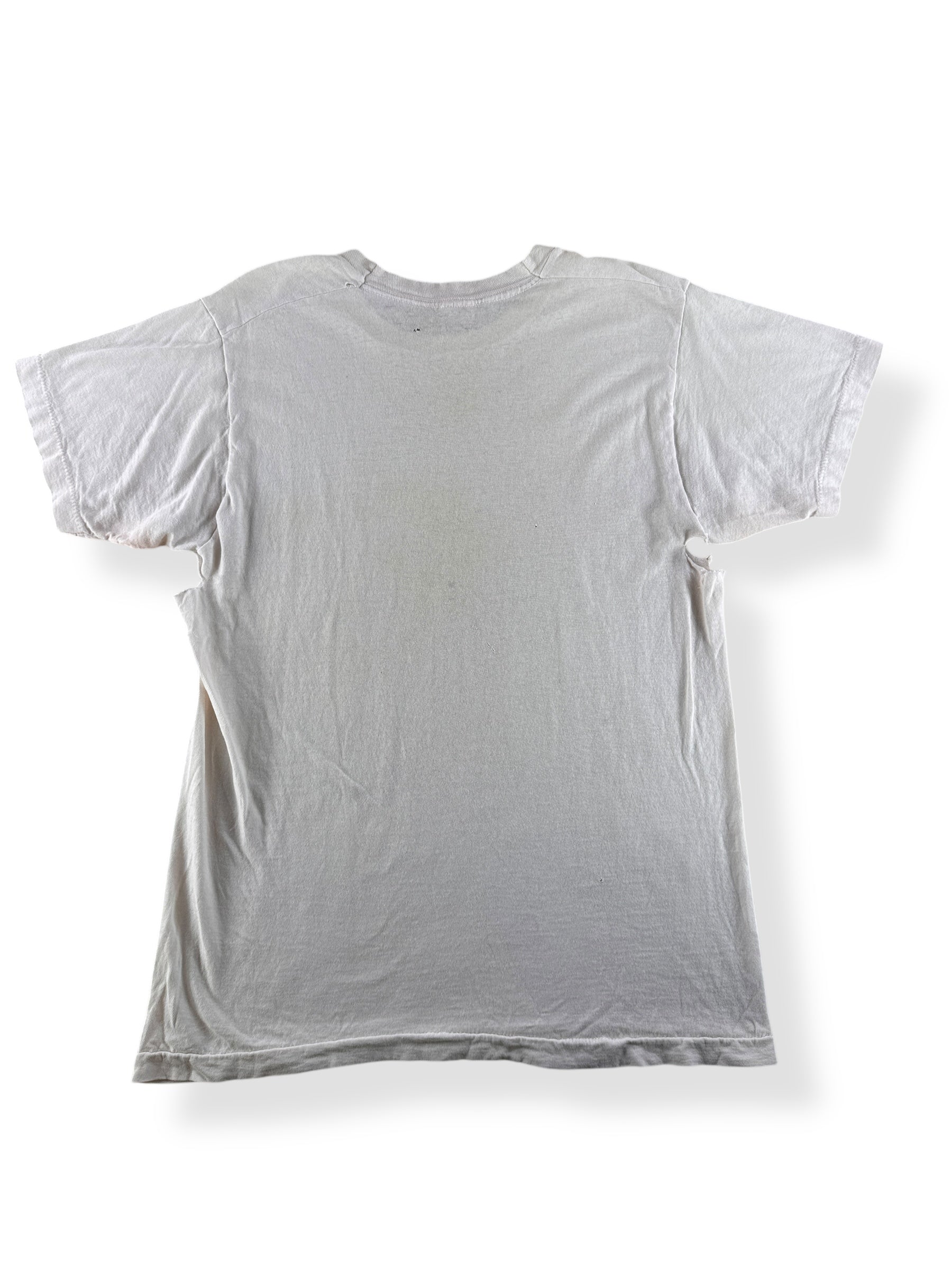 Back of Vintage Blowed Out White FOTL Tee SZ M
