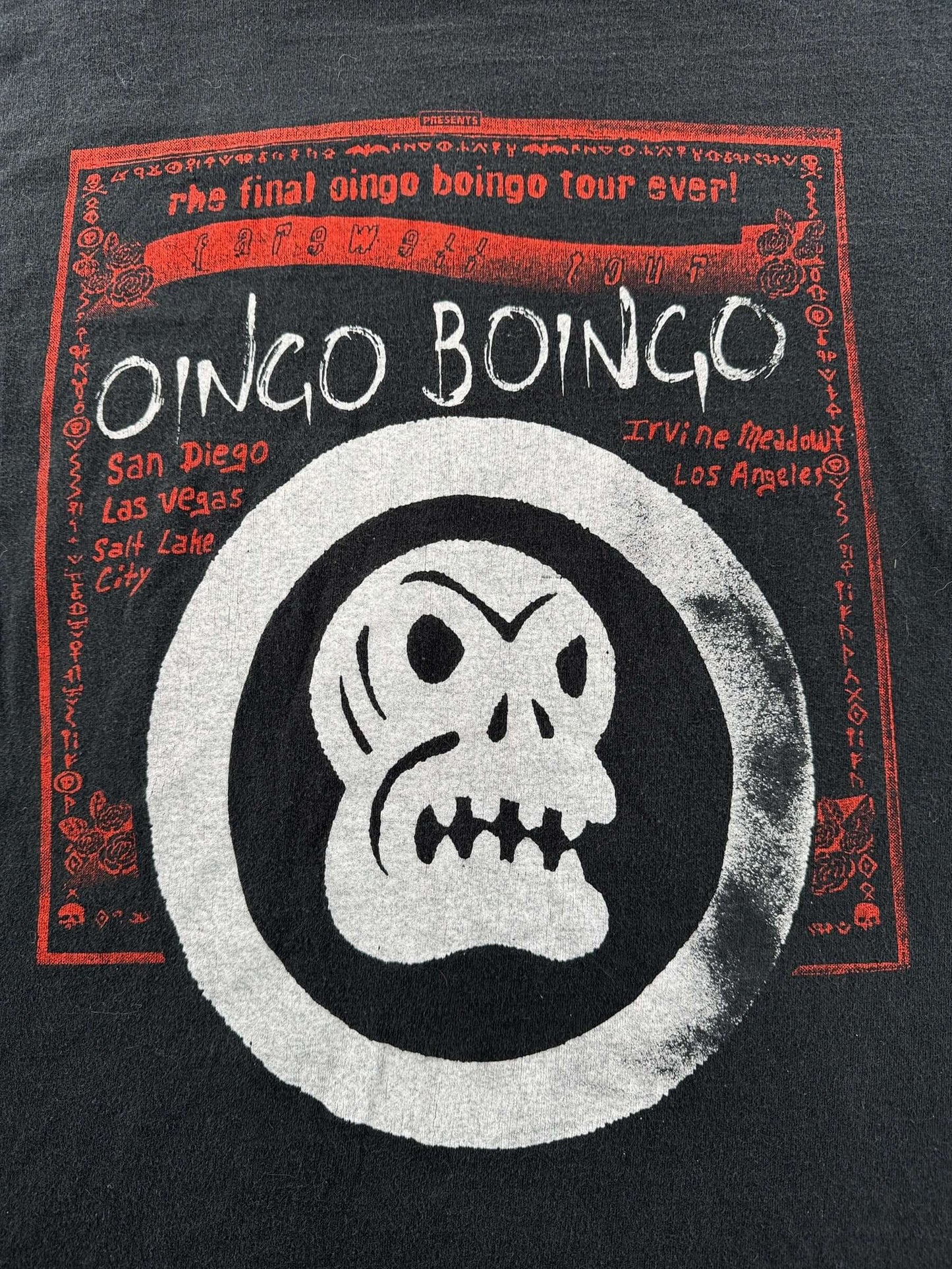 Graphic of Vintage Oingo Boingo LS Tee L