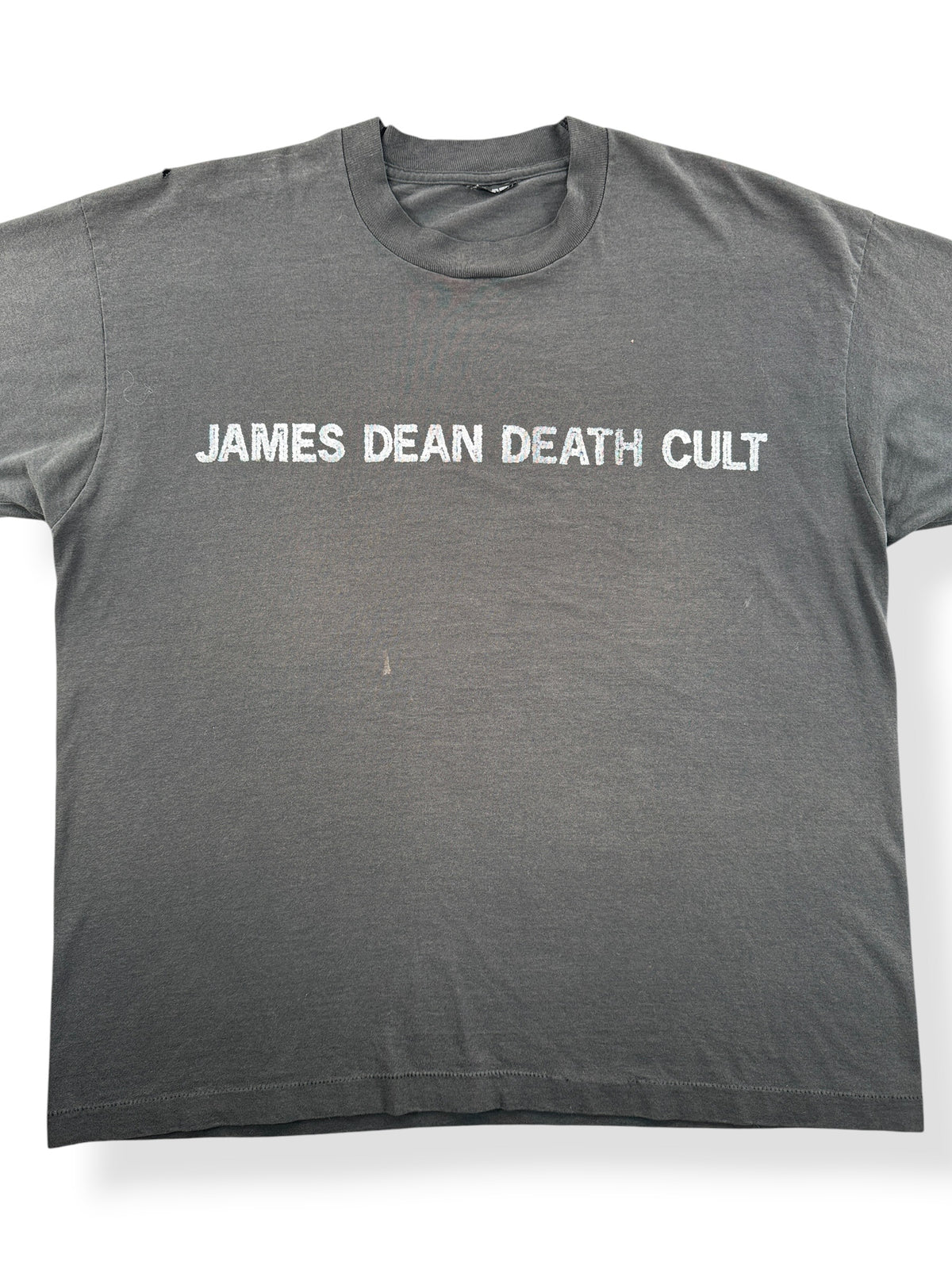 Close-up of James Dean Death Cult Tee SZ XL