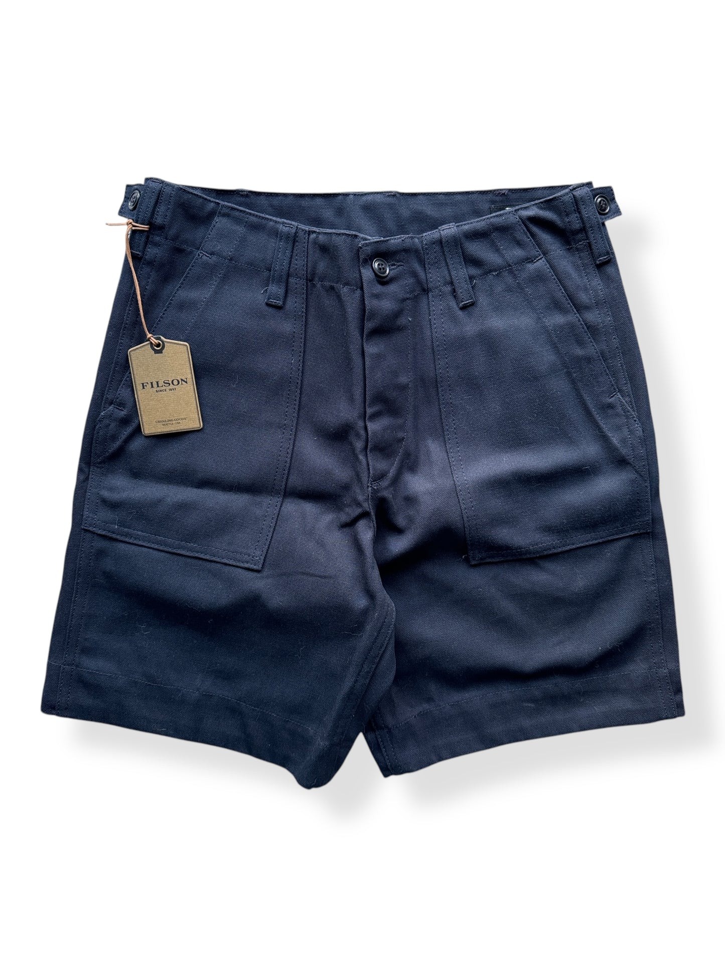 NOS Midnight Blue Filson Military Shorts W30