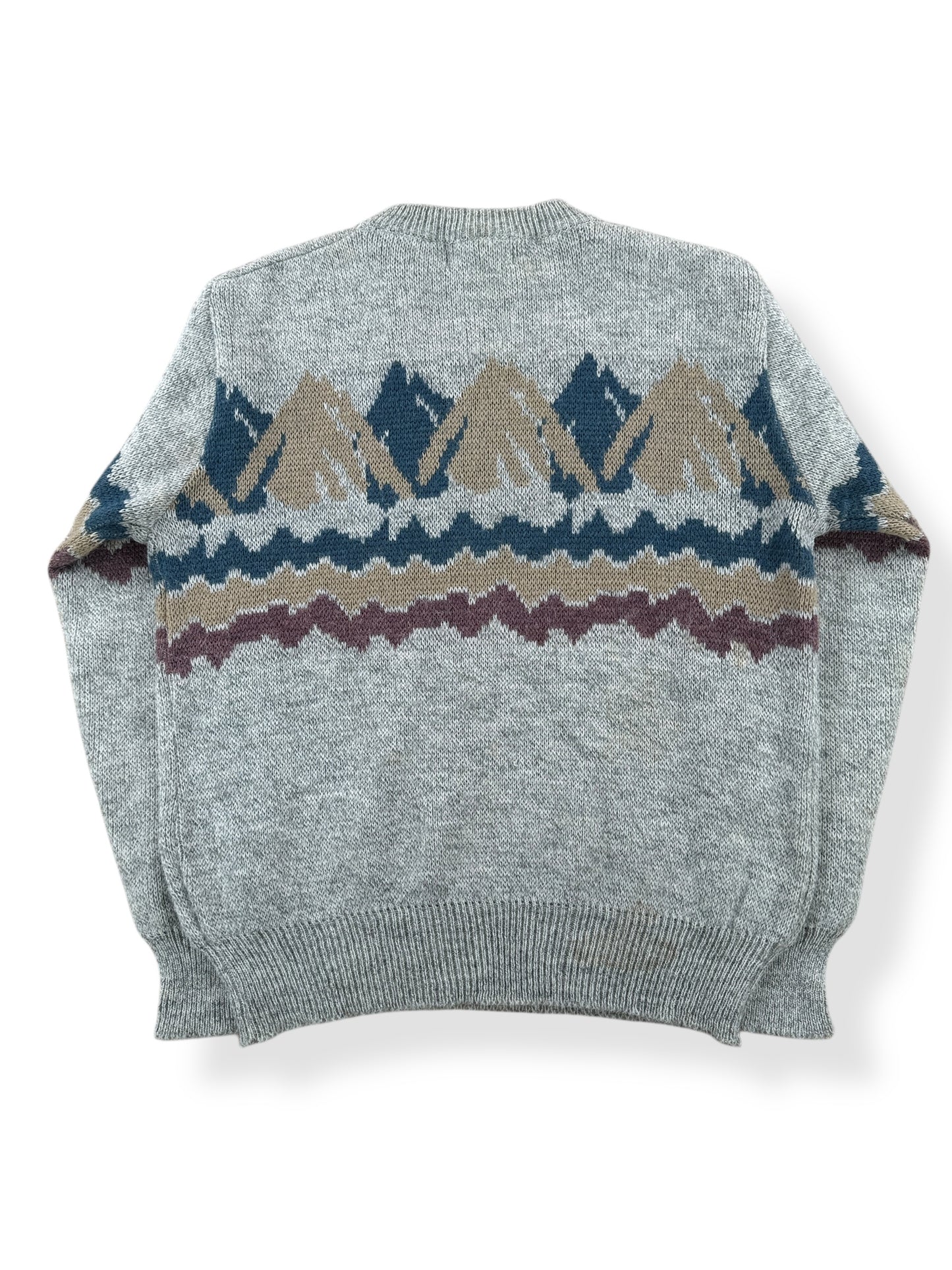 Back of Vintage 80s Jansport Mountain Sweater SZ M