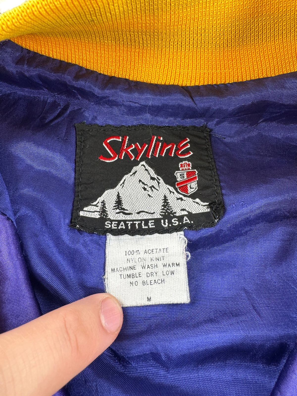 Tags on Vintage Skyline UW Club Jacket SZ M