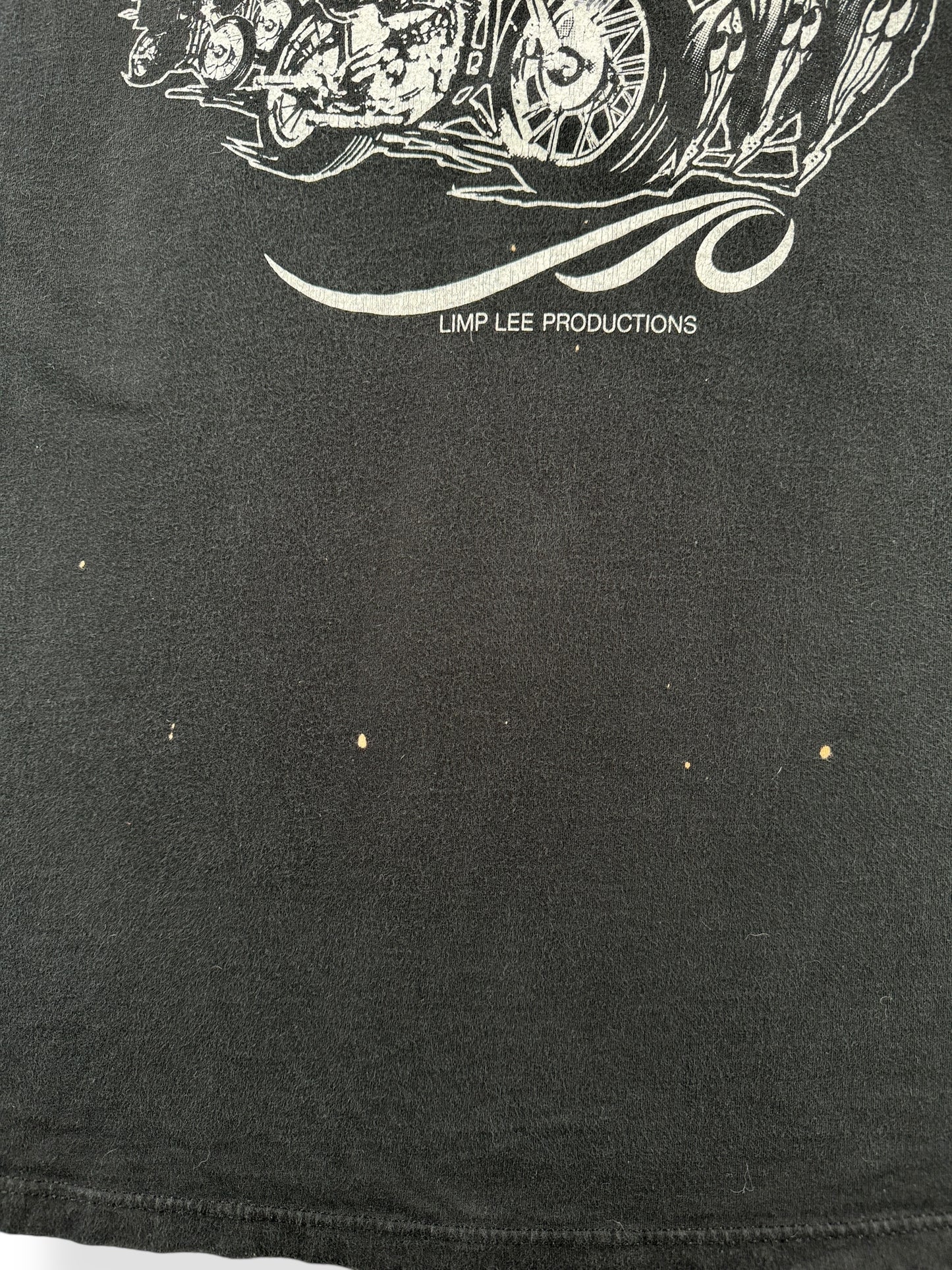 Bleach Stains on Vintage Oyster Run '89 Tee SZ XXL