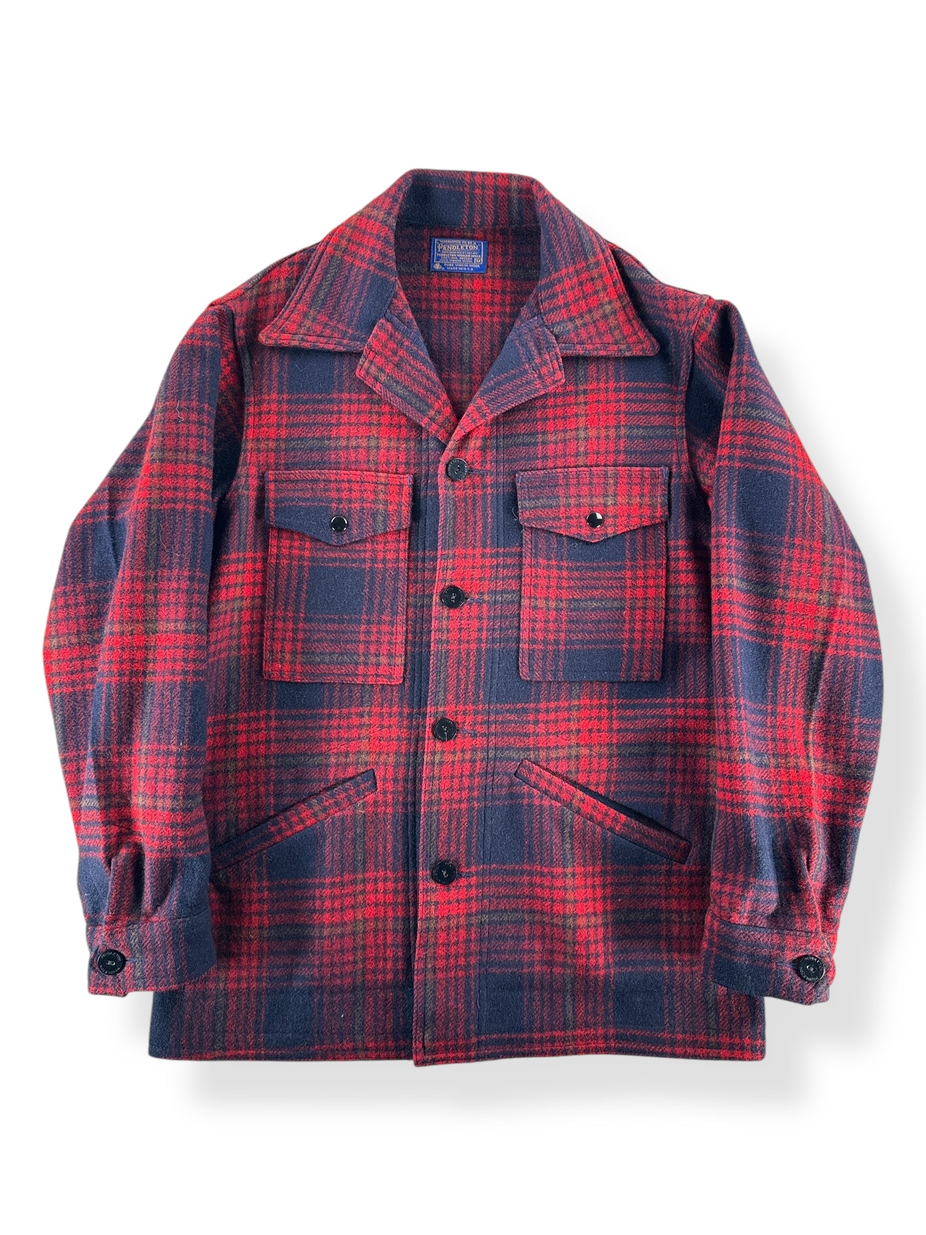 Front of Vintage Pendleton Wool Jacket SZ M