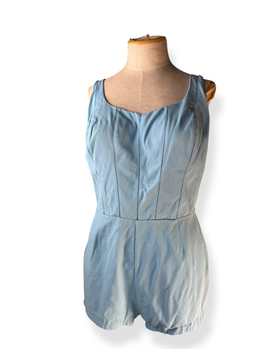 Front view of 1960s Rose Marie Reid Bathing Suit AS-IS M-L