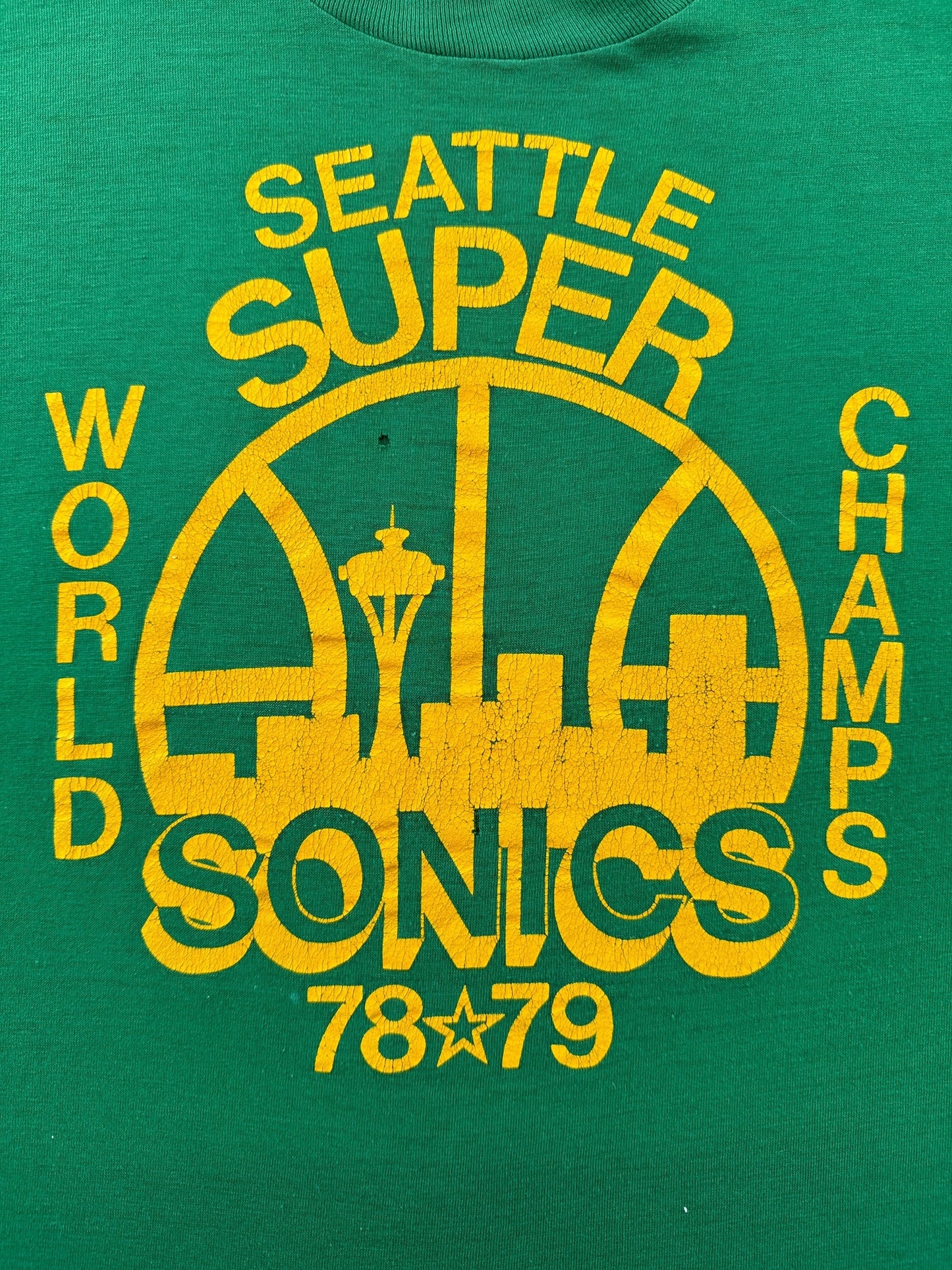 Graphic of Vintage Sonics Championship Tee SZ M