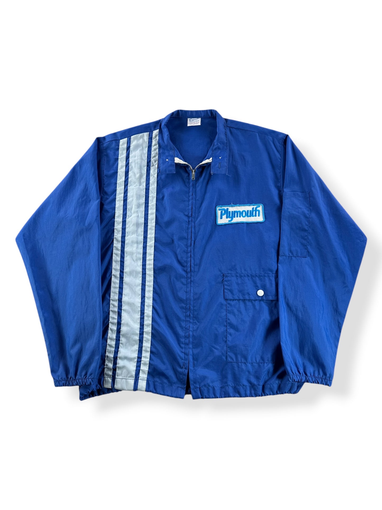Front of Vintage Plymouth Windbreaker SZ L