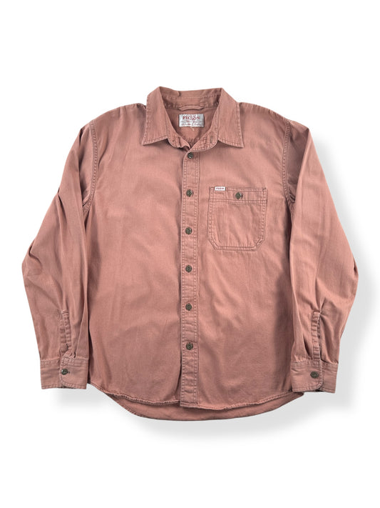 Front of Filson Sunburn Shipwright Fine Twill Shirt SZ M
