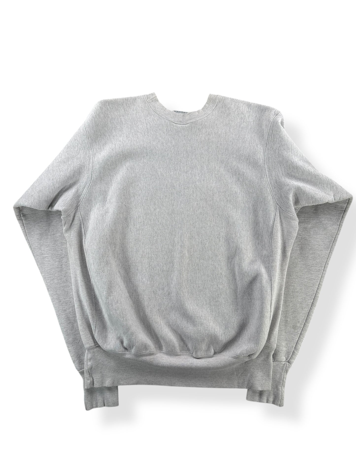 Back of Vintage “Reverse Weave” Navy Sweatshirt SZ XL
