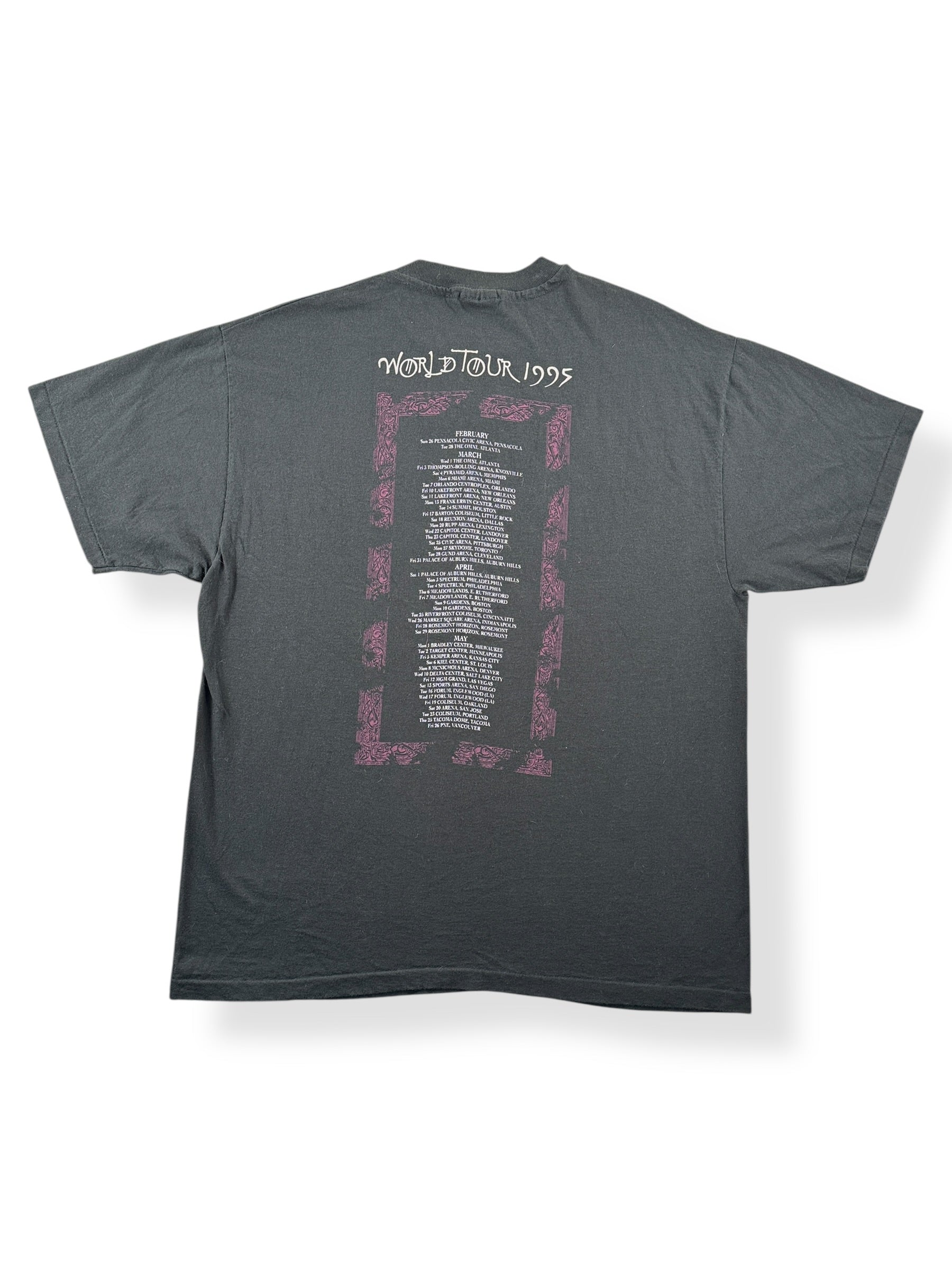 Vintage '95 Page & Plant Tour Tee SZ XL (Fits L) – The Barn Owl