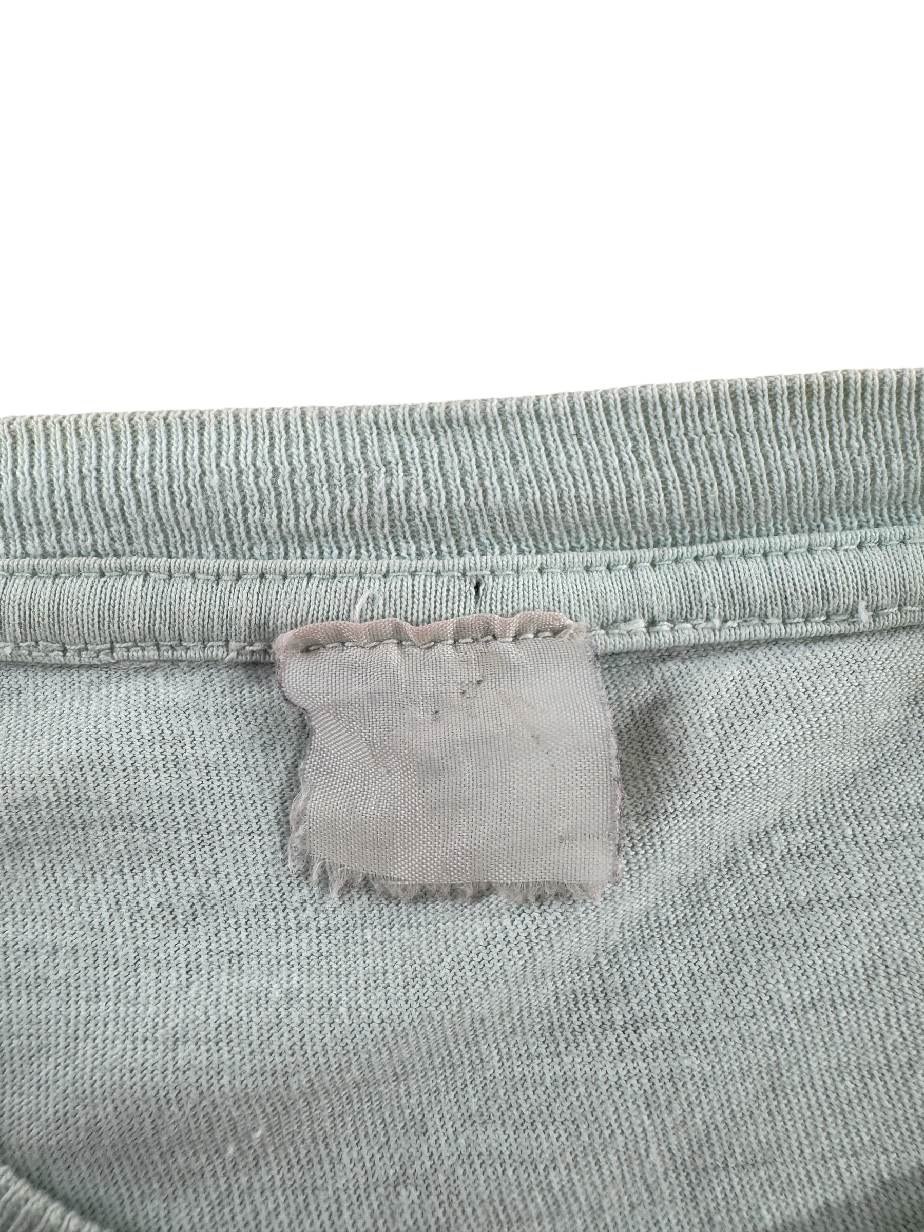 Tag on Vintage 1989 Great Quake SF Fader Tee SZ L