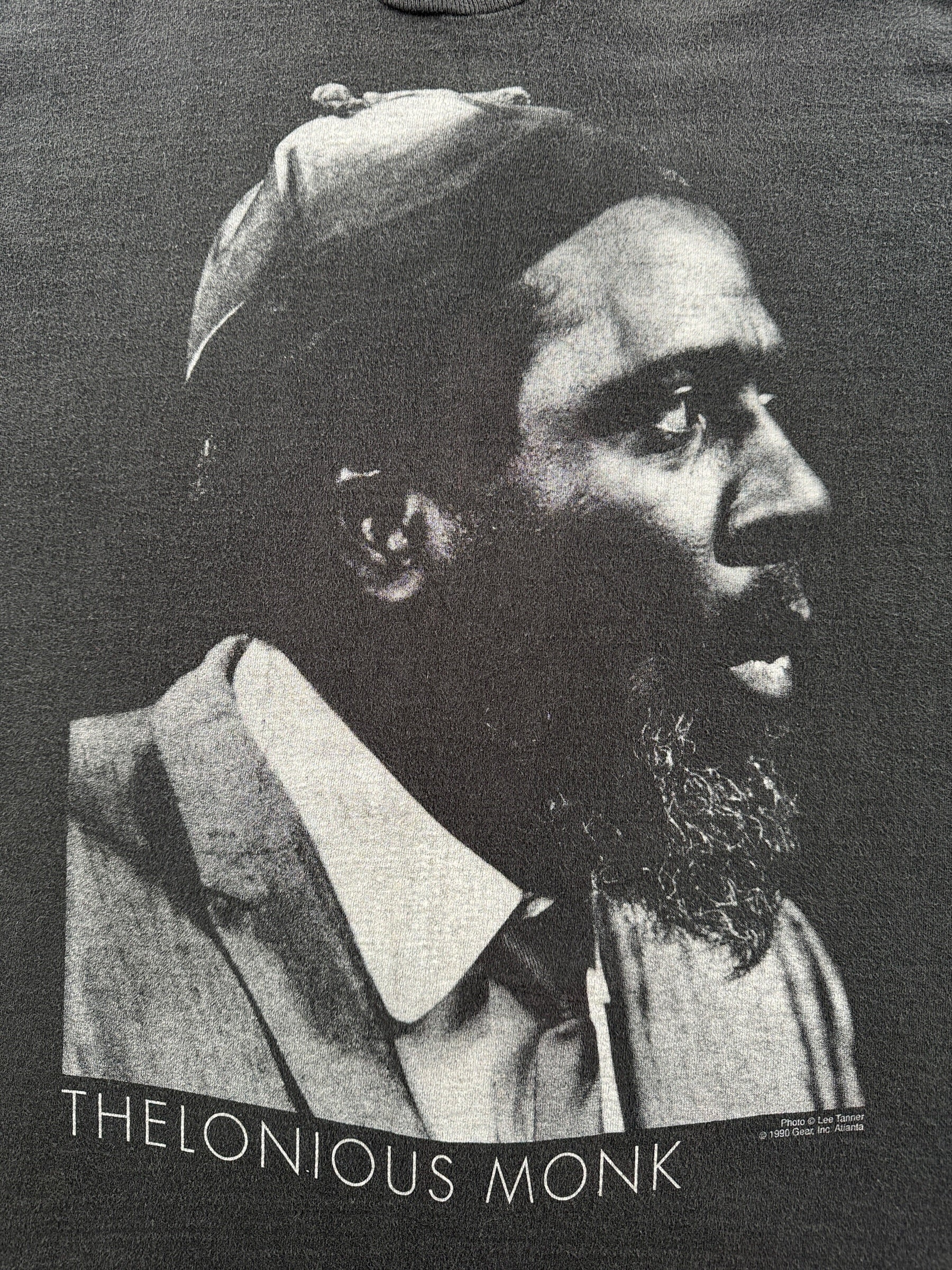 Graphic of Vintage Thelonious Monk Tee SZ L (Fits M)