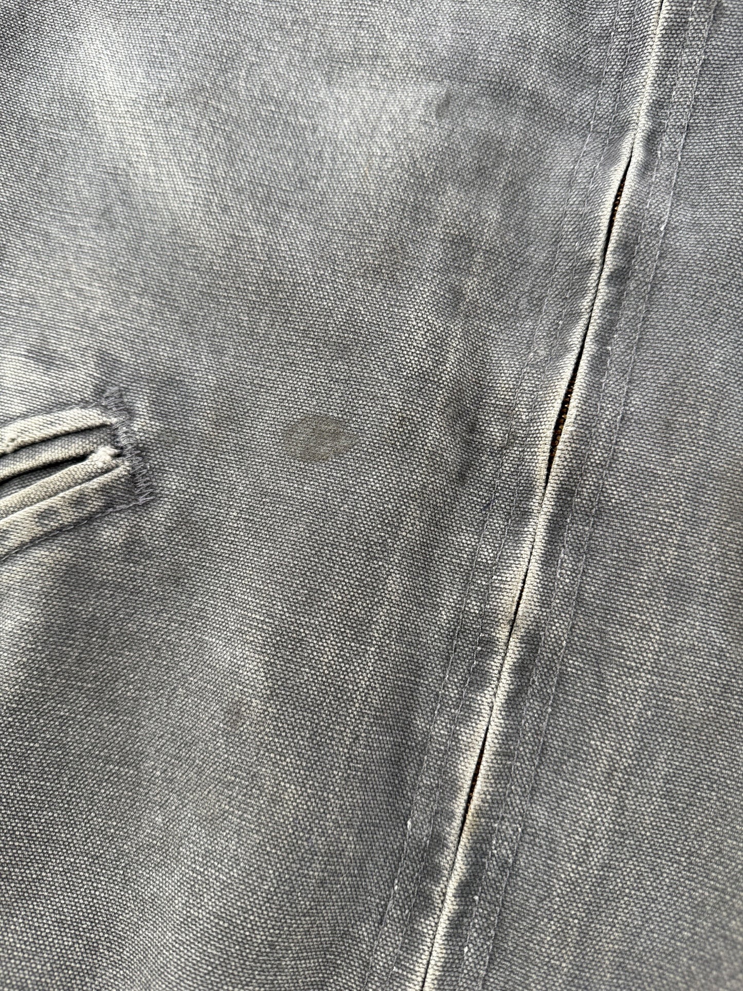 Stain on Carhartt Gravel Detroit Jacket SZ XL