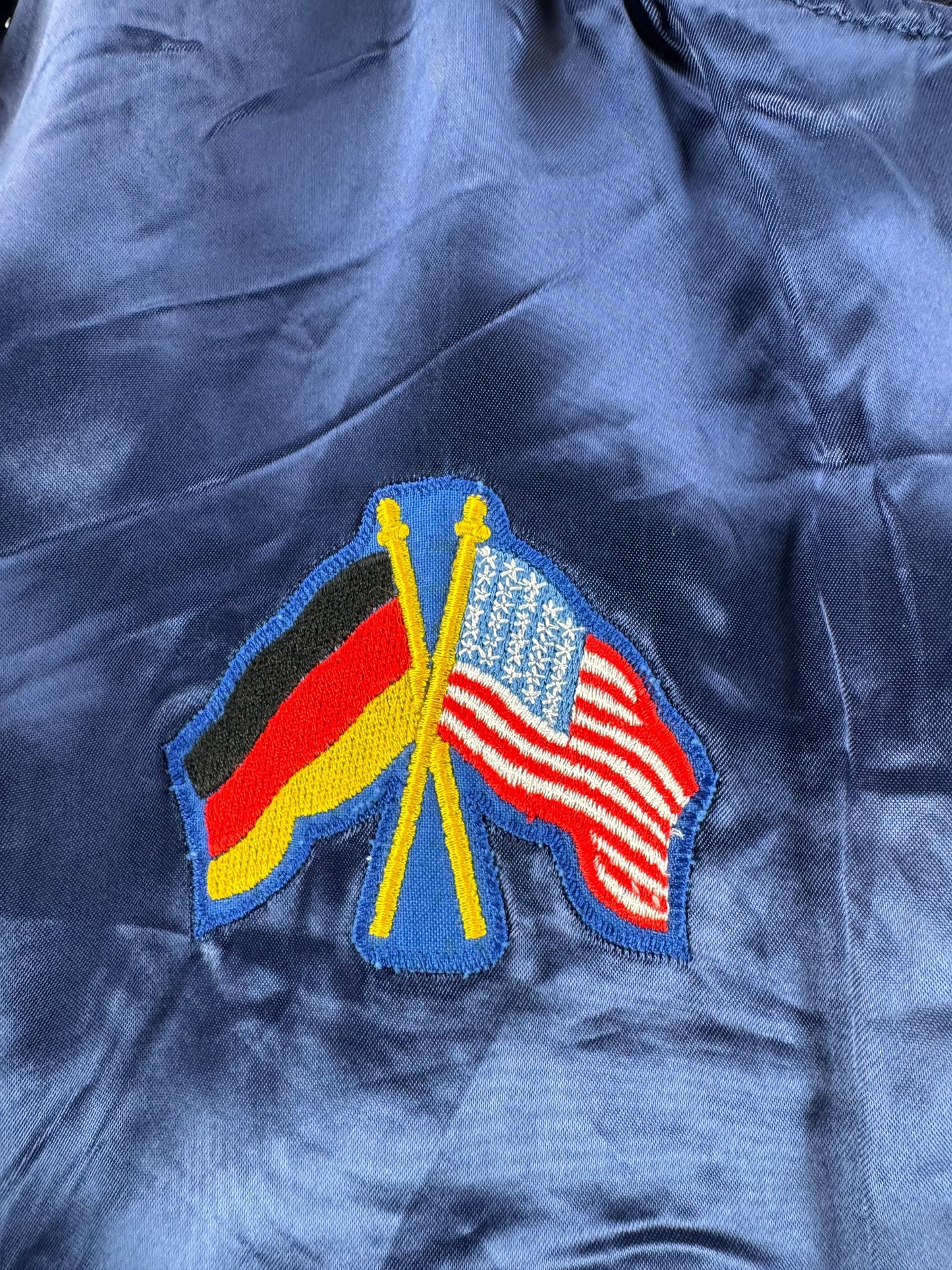 Patch on Vintage 80s Era German Souvenir Jacket SZ S