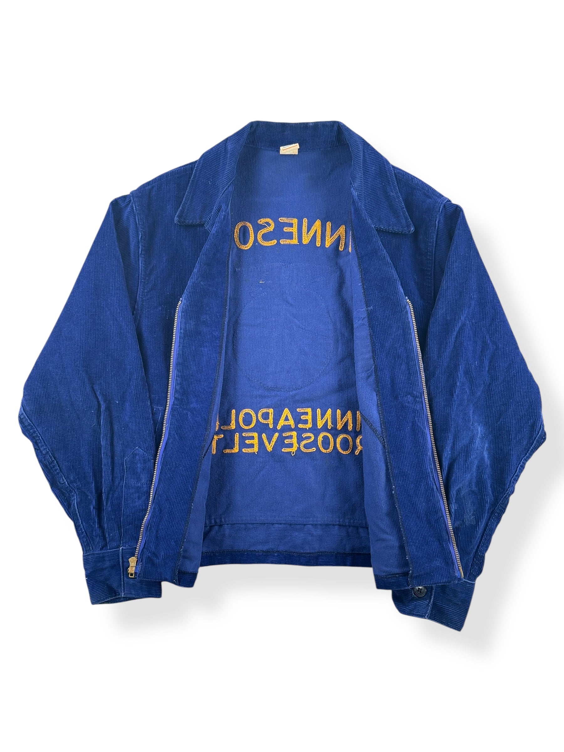 Inside of Vintage Minnesota Minneapolis FFA Jacket SZ 44