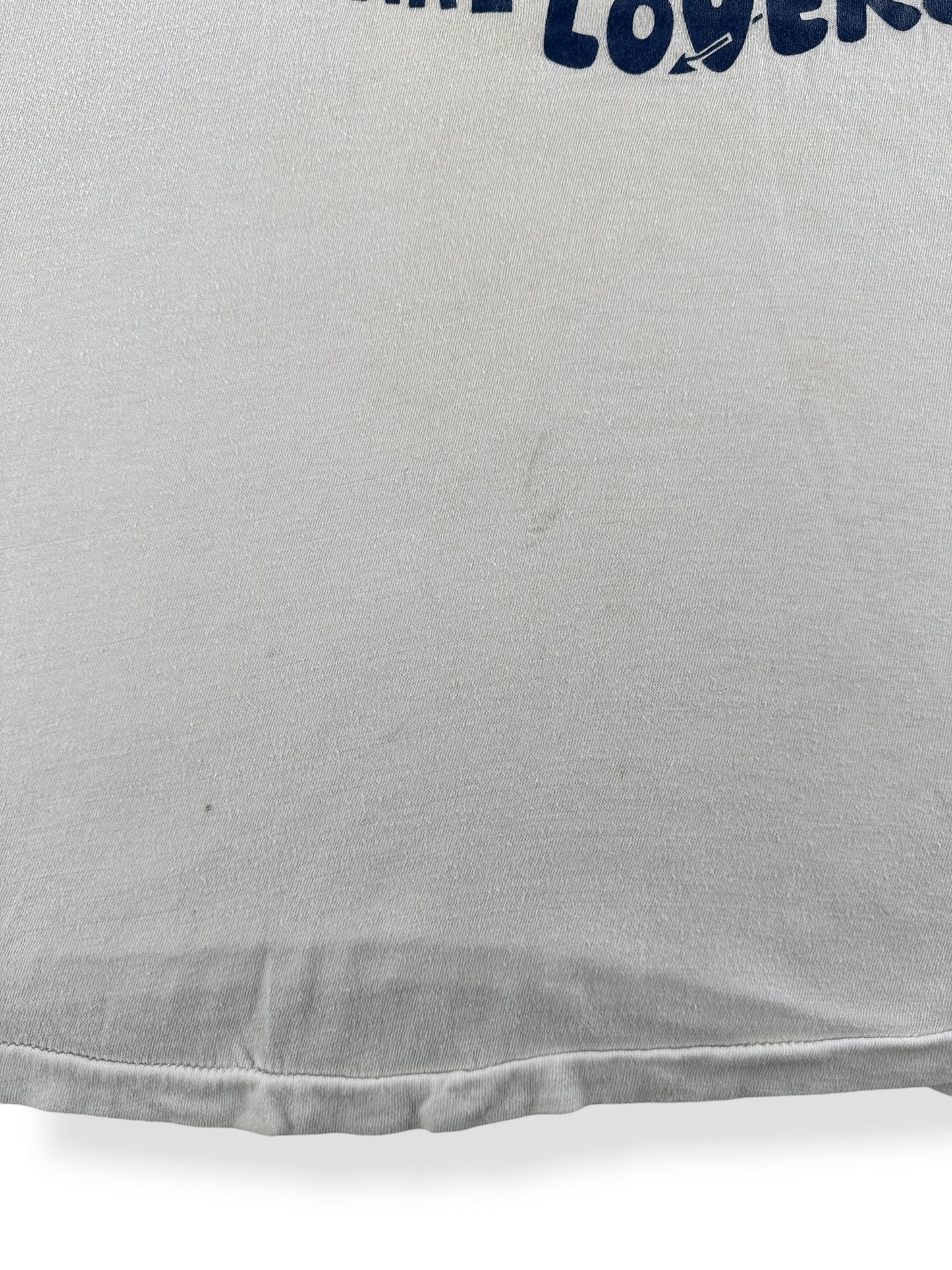 Wear on Vintage Milk Drinkers Make Better Lovers Ringer Tee SZ XL