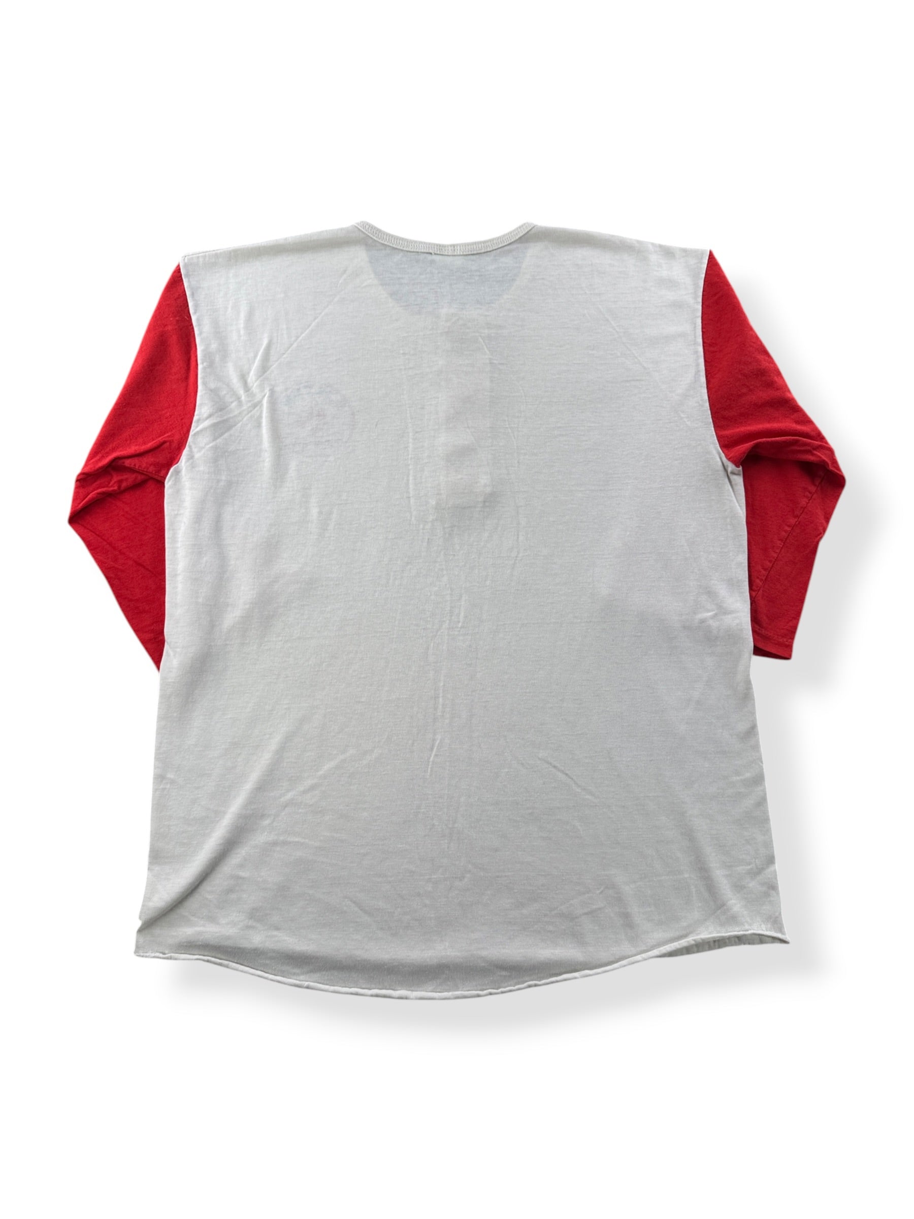 Back of Vintage Boston Red Sox Henley SZ L