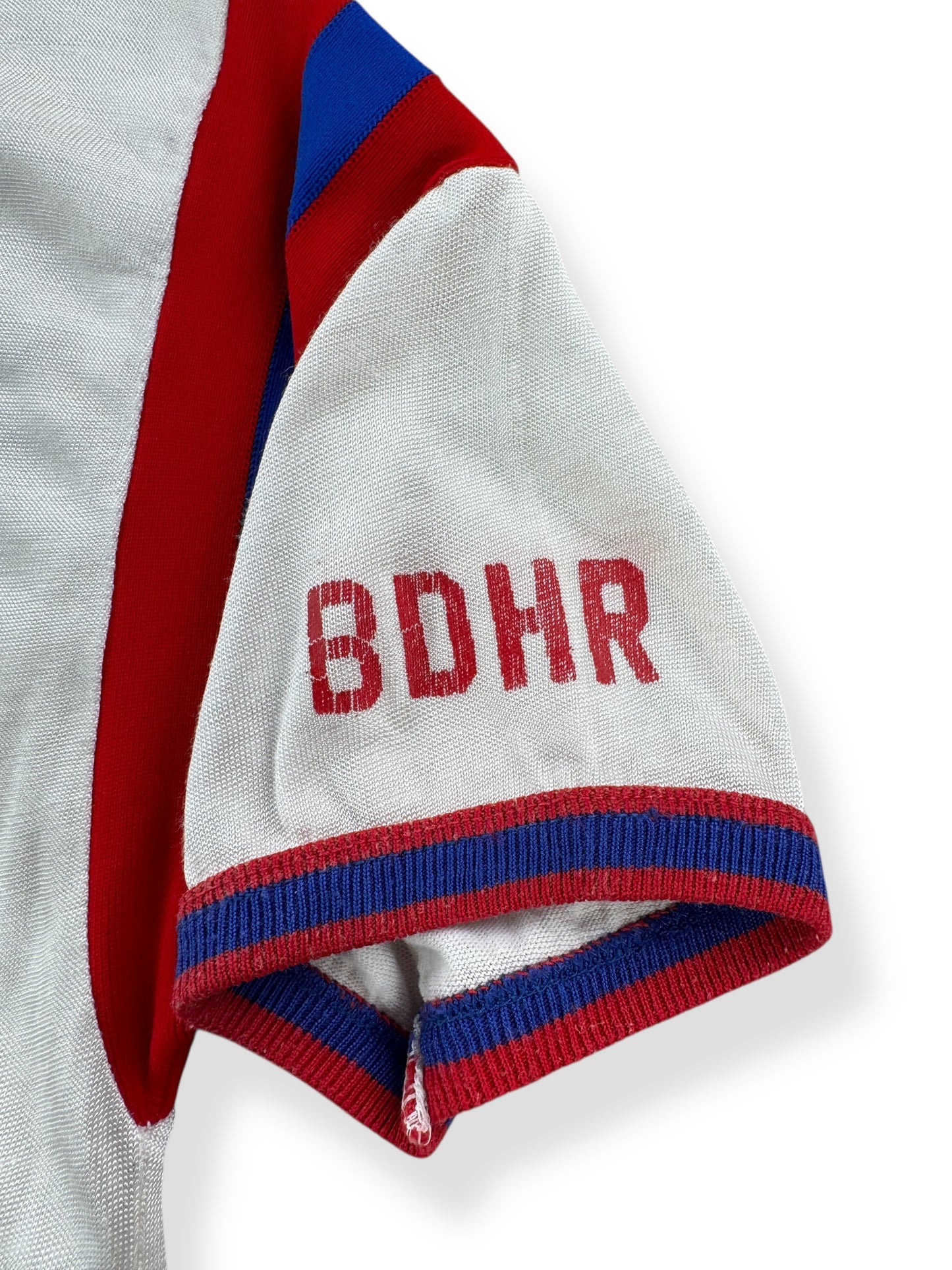 Sleeve Graphic of Vintage Durene Golds Jersey SZ XS