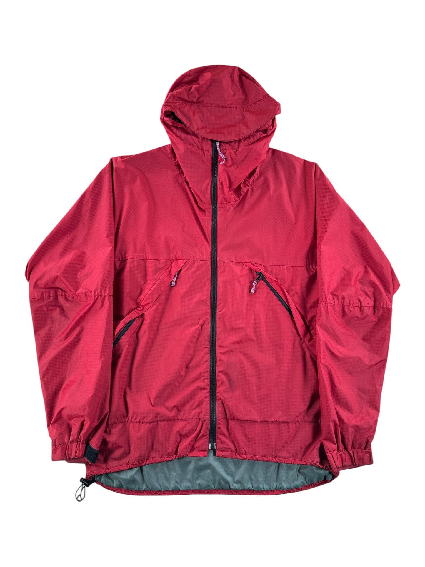 Front of Vintage Pangea for Feathered Friends Rain Jacket SZ L