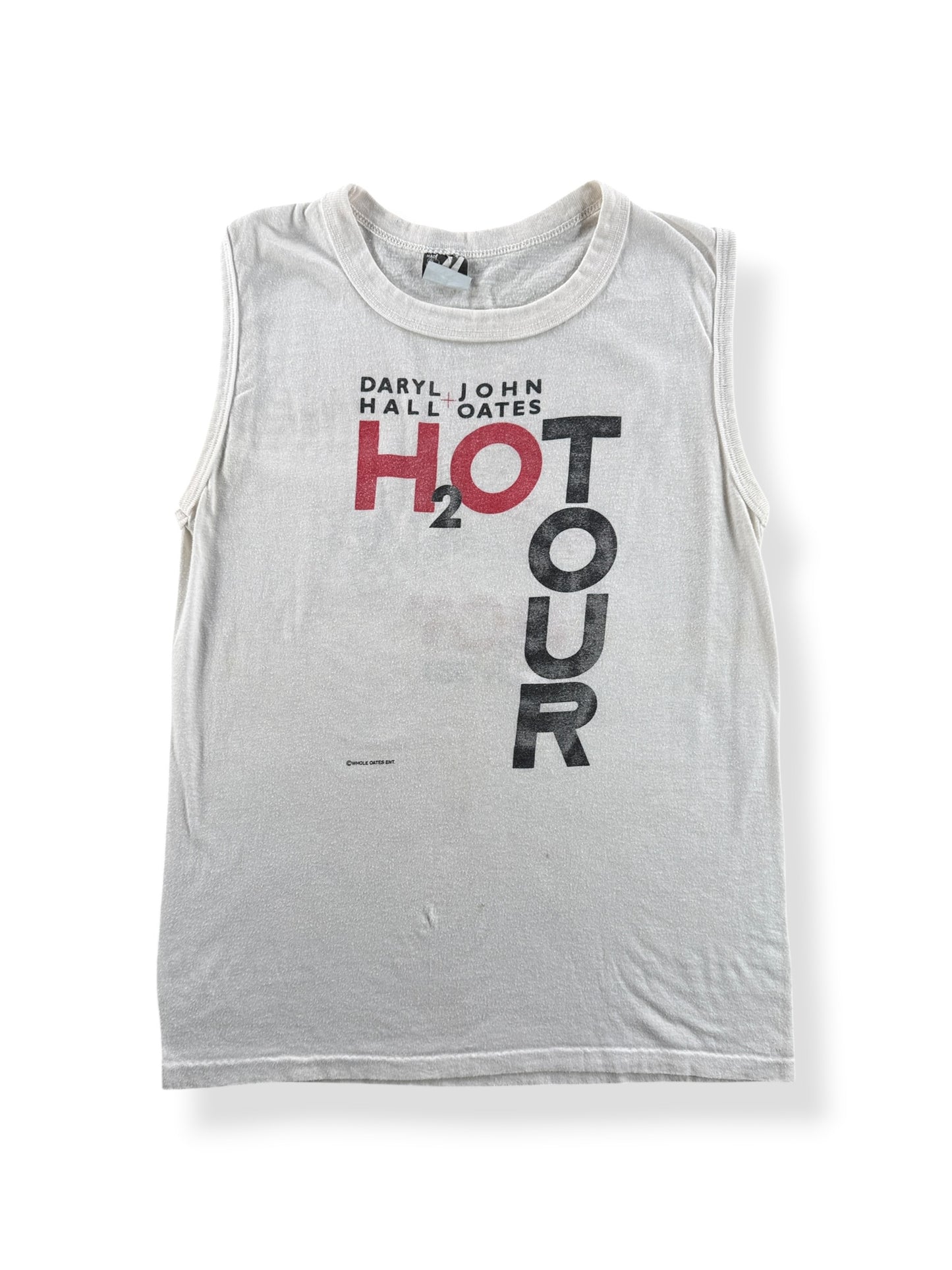 Front of Vintage Daryl John Hall & Oats Tour Tank Top SZ M (Fits XS)