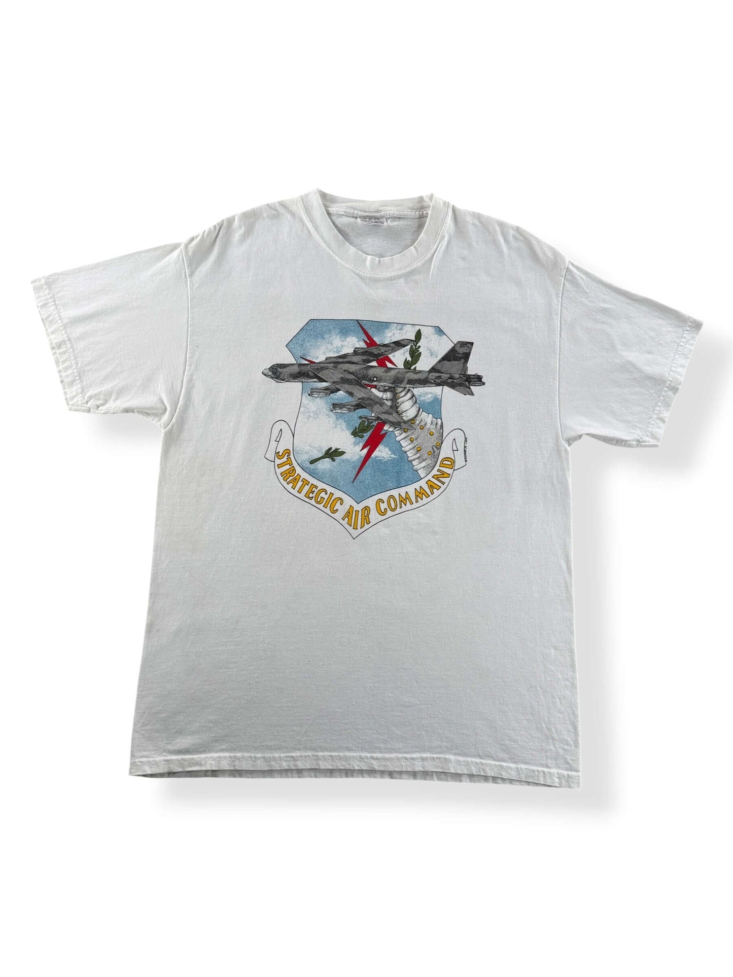 Front of Vintage Strategic Air Command Tee SZ L