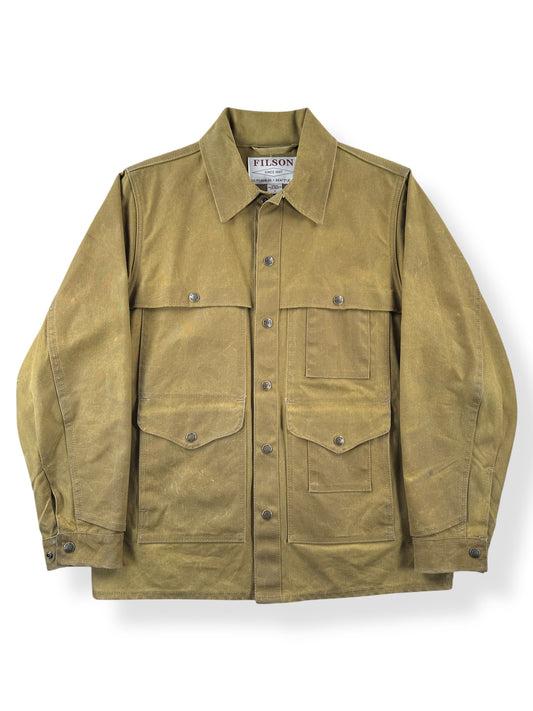 Front of Filson Tin Cloth Cruiser Jacket SZ S