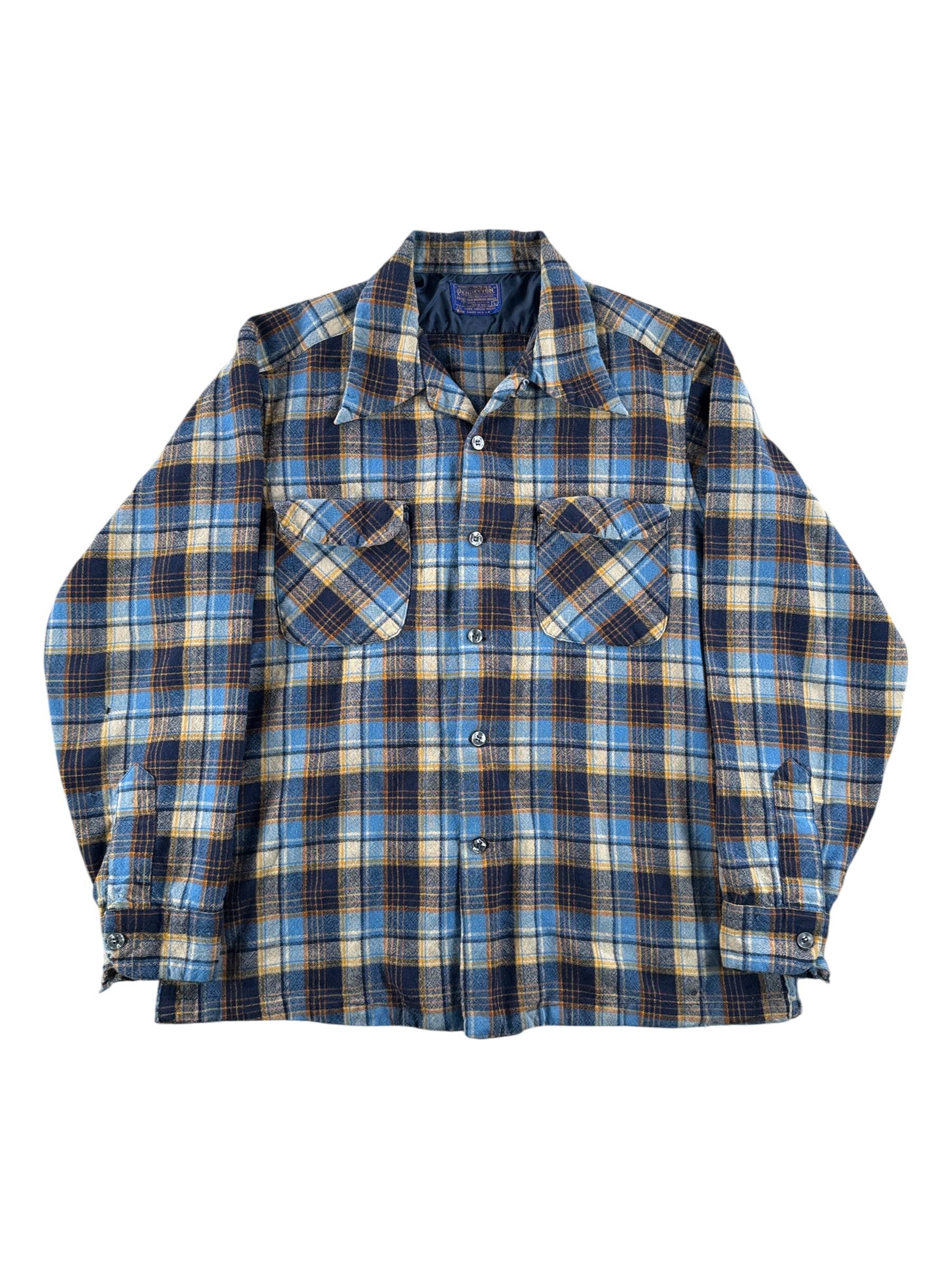 Front of Vintage Pendleton Board Shirt SZ L (Fits M)