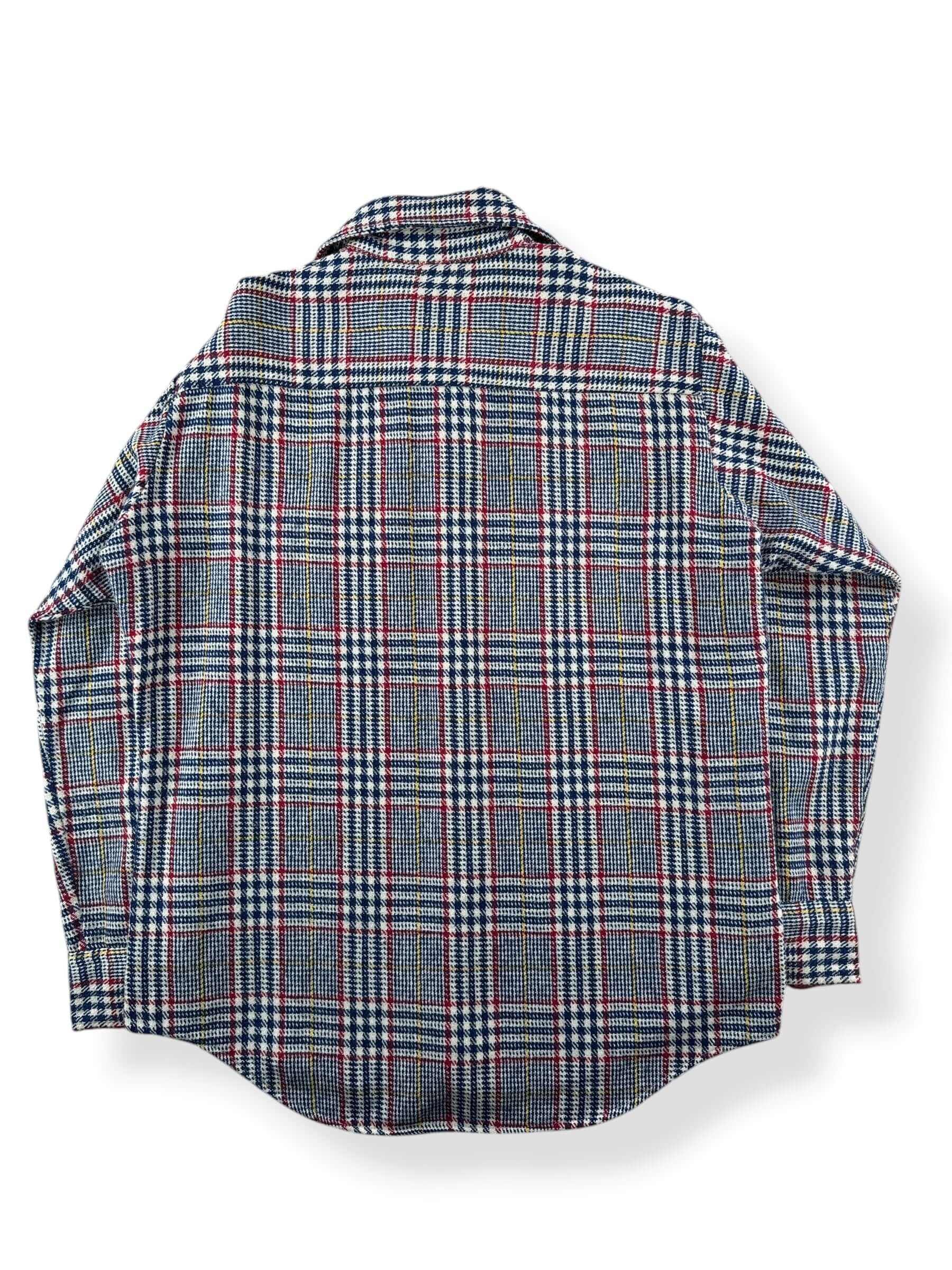 Back of Vintage Nordstrom Wool Blend Flannel SZ L