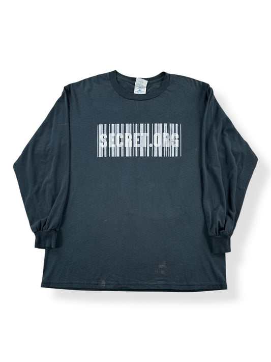 Front of Vintage Secret.org Longsleeve Tee SZ XL