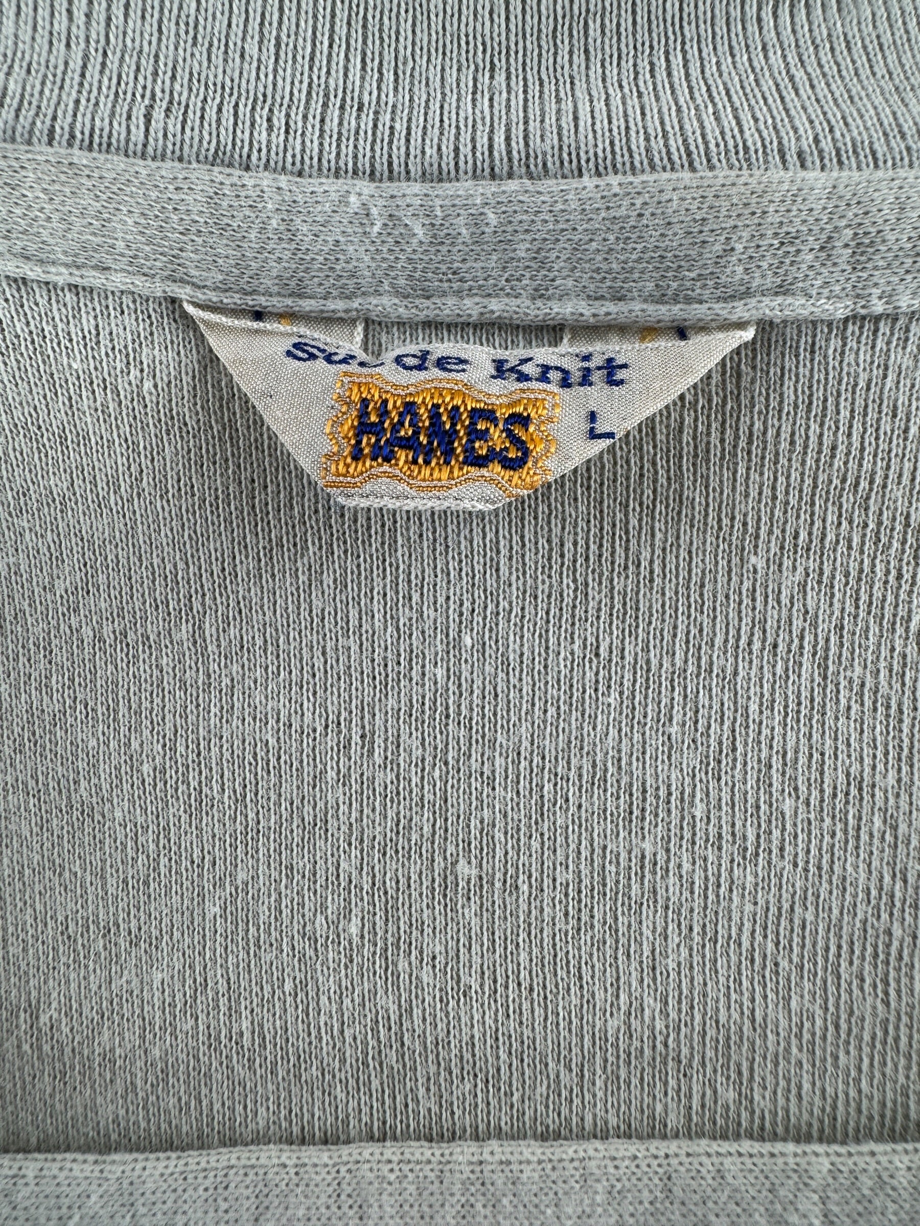 Tag on Vintage 40s Cotton Polo Shirt SZ L (Fits M)