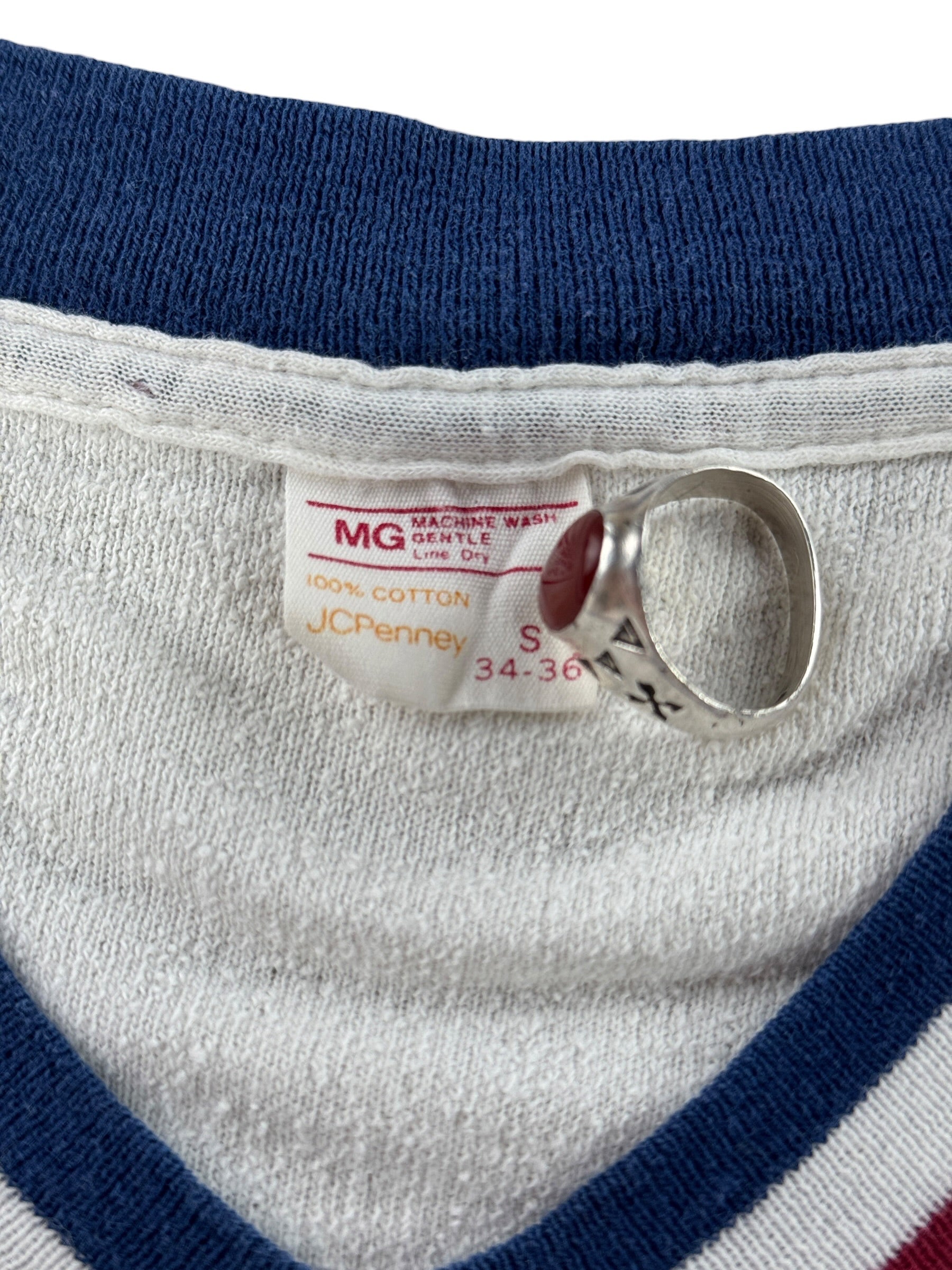 Tag on Vintage Miz Beckie Do It Terrycloth Crewneck SZ S (Fits XS)
