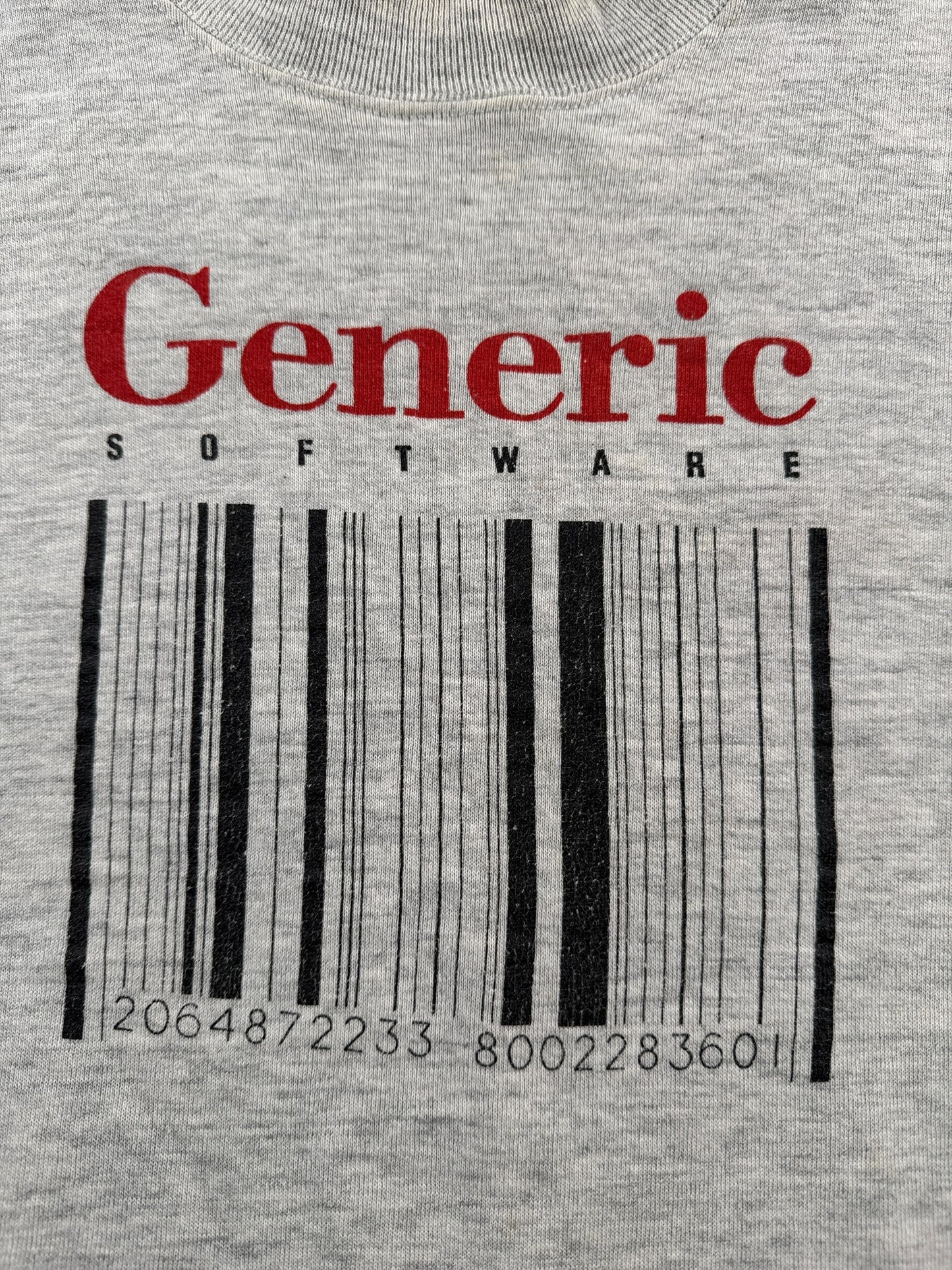Graphic of Vintage Generic Software Crewneck SZ M (Fits S)