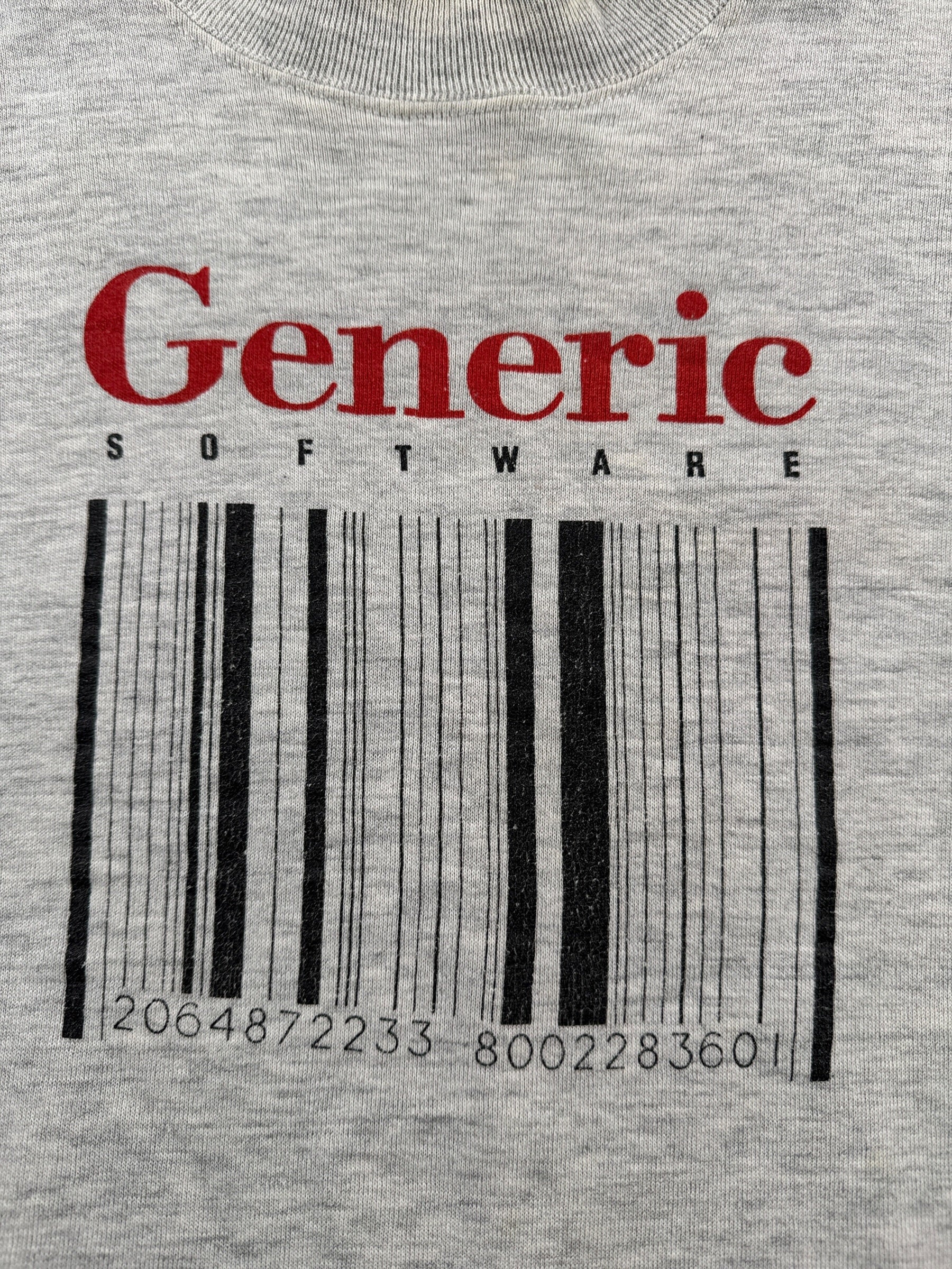 Graphic of Vintage Generic Software Crewneck SZ M (Fits S)